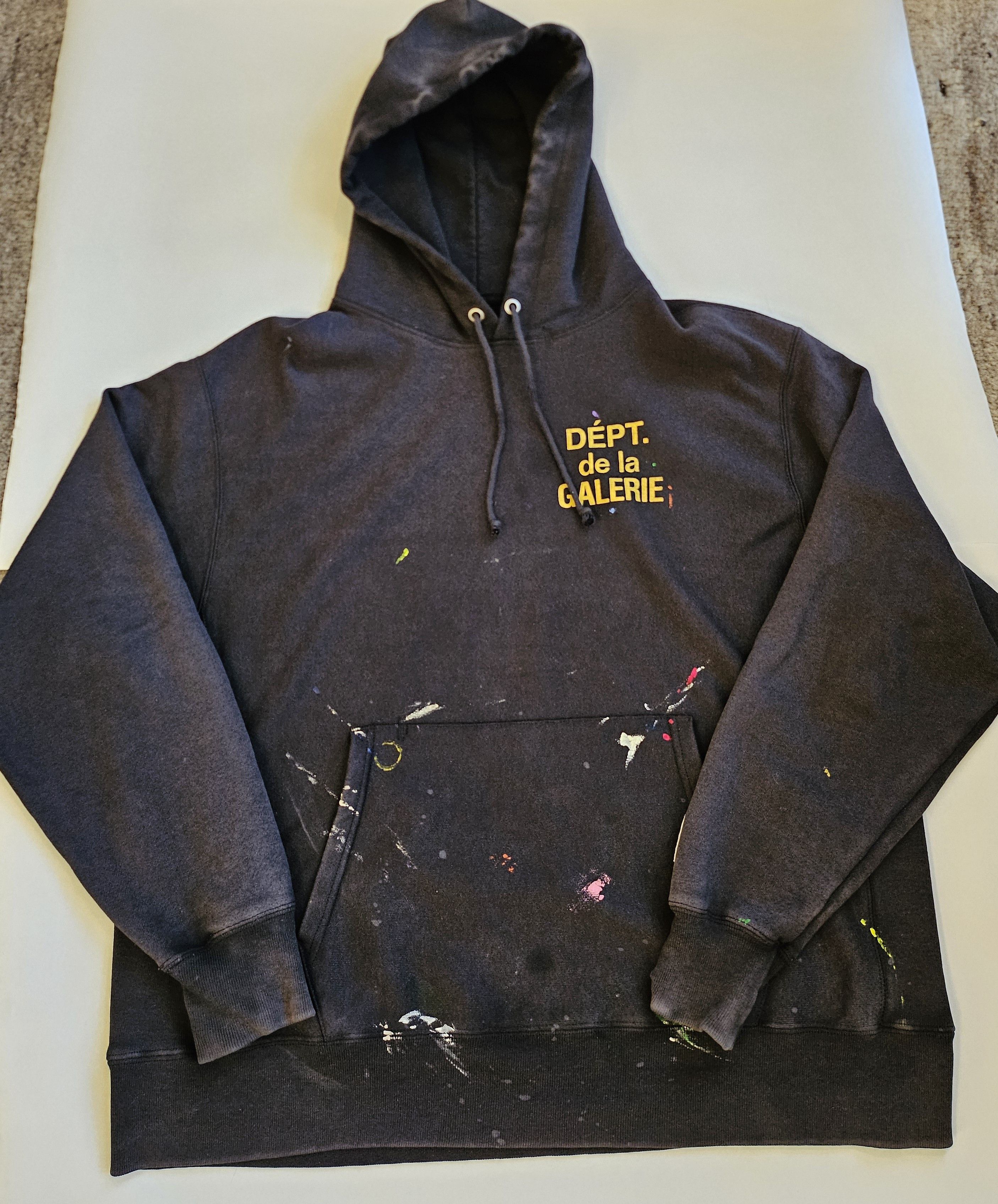 Gallery Dept. Painted French Logo Hoodie L Size US L / EU 52-54 / 3 - 1 Thumbnail