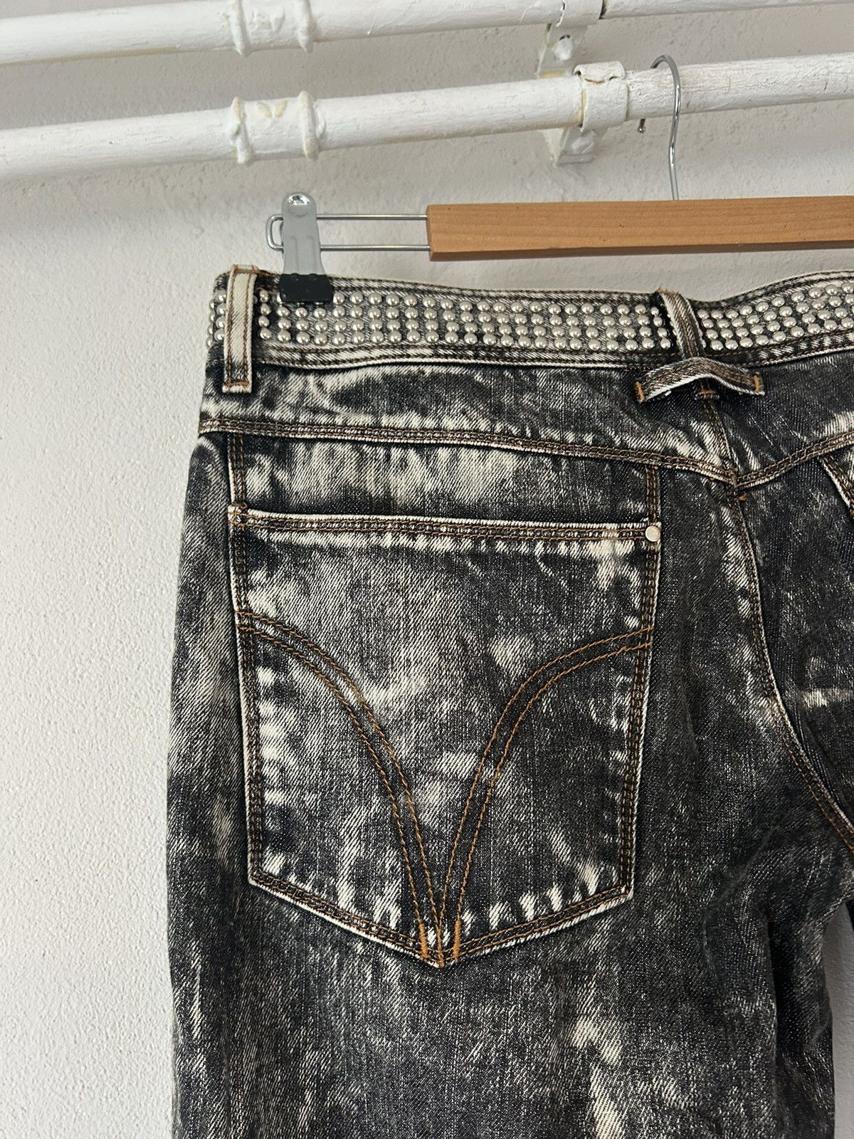 Dolce & Gabbana Punk Studded Acid Wash Jeans Size US 36 / EU 52 - 11 Thumbnail