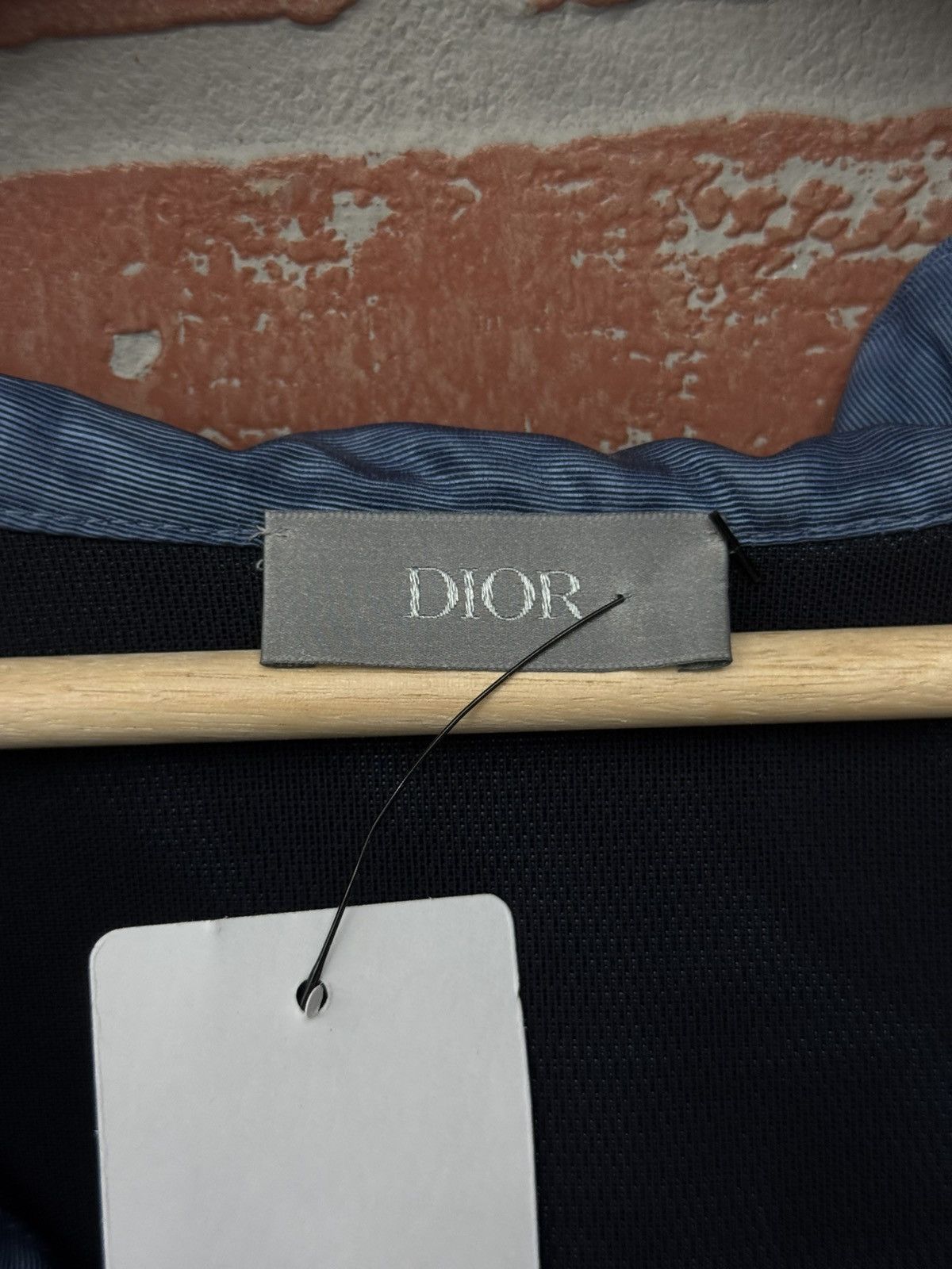 Dior Dior Hooded Anorak Windbreaker Jacket Blue Black Size 3XL Size US XXL / EU 58 / 5 - 14 Thumbnail