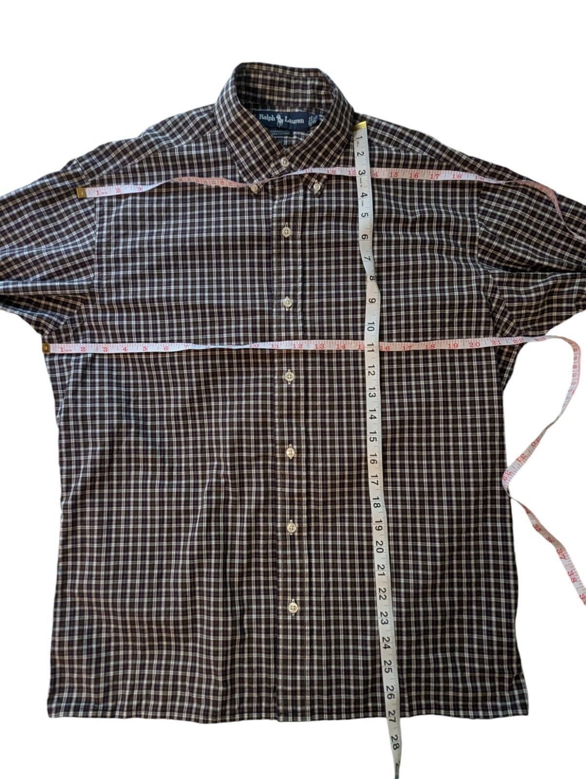 Ralph Lauren Ralph Lauren Yarmouth Button Down Shirt 15.5 32/33 Plaid LS Size US S / EU 44-46 / 1 - 7 Thumbnail