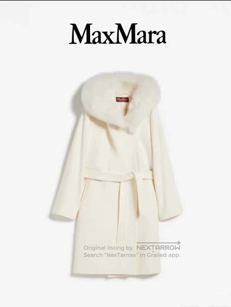 Max Mara Max Mara Snow White Coat Size XXS / US 00 / IT 34 - 7 Thumbnail