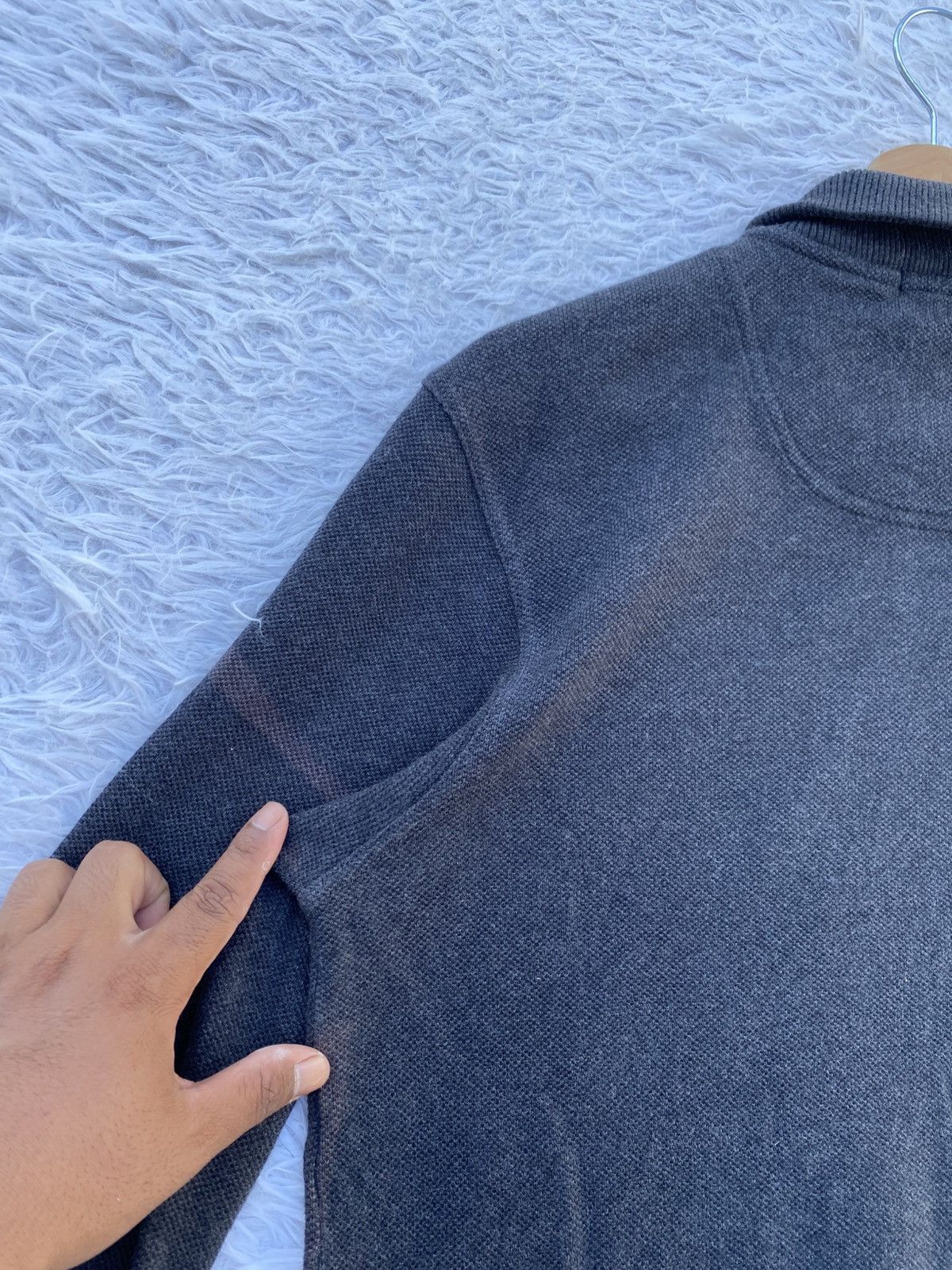 Burberry Rare Vintage Burberry London Zippered Front Pocket Sweater Size US S / EU 44-46 / 1 - 22 Thumbnail