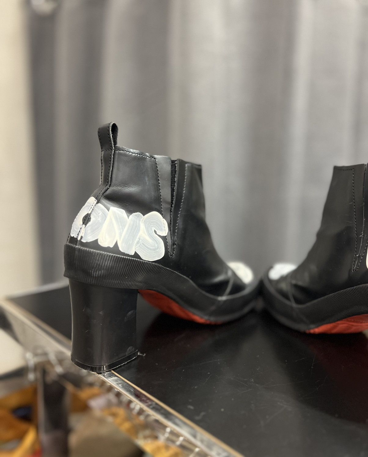 Comme des Garcons Comme des Garcons Hand painted Short boots Size US 6 / IT 36 - 5 Thumbnail