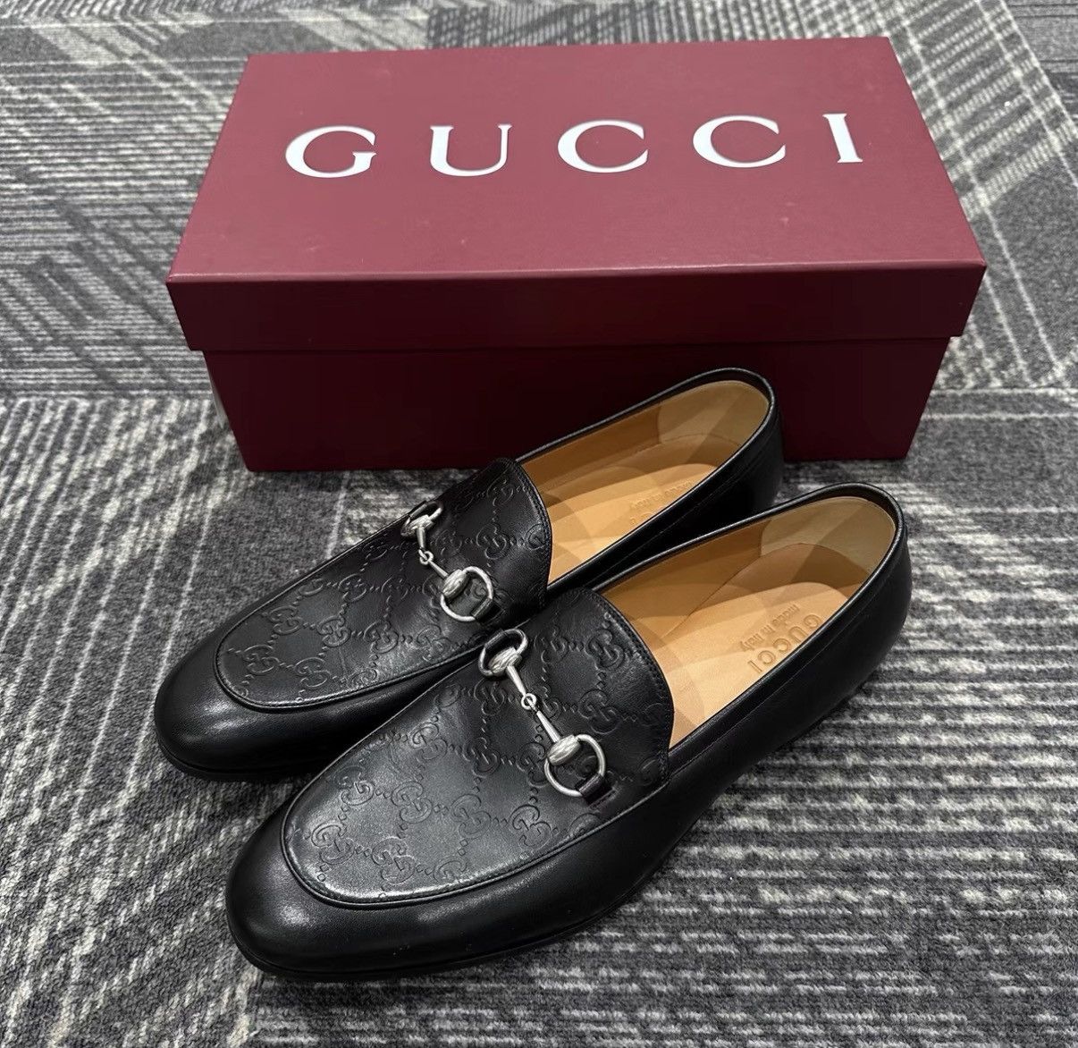 Gucci Gucci Horsebit Leather Loafers J42 Size US 11 / EU 44 - 1 Thumbnail