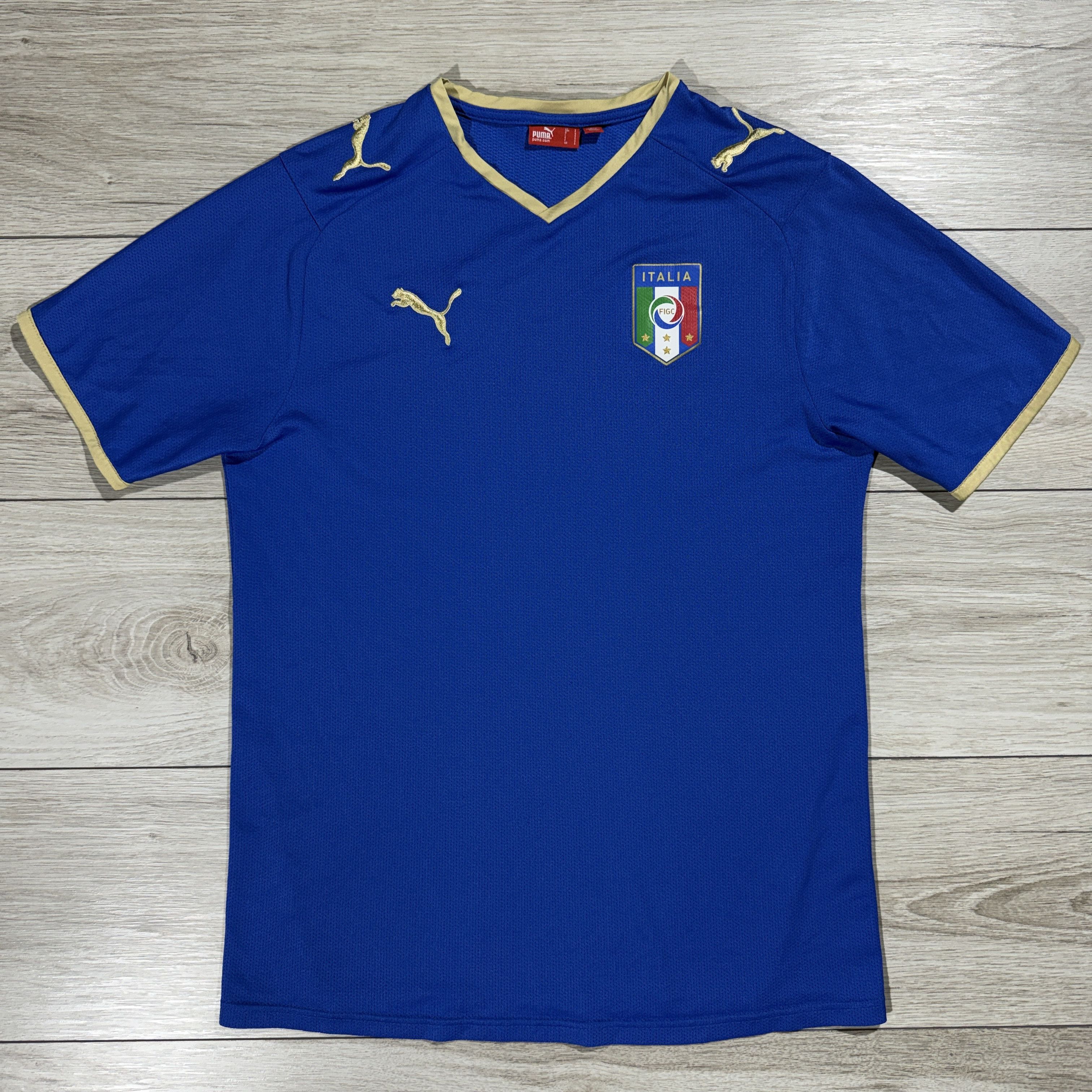 Puma Puma Italy FIGC 2008/09 Home Jersey Football Soccer Size S Size US S / EU 44-46 / 1 - 2 Thumbnail