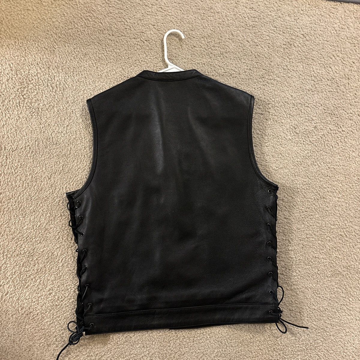 Other Authentic Riding Gear First Classics Leather Vest Size US M / EU 48-50 / 2 - 2 Thumbnail