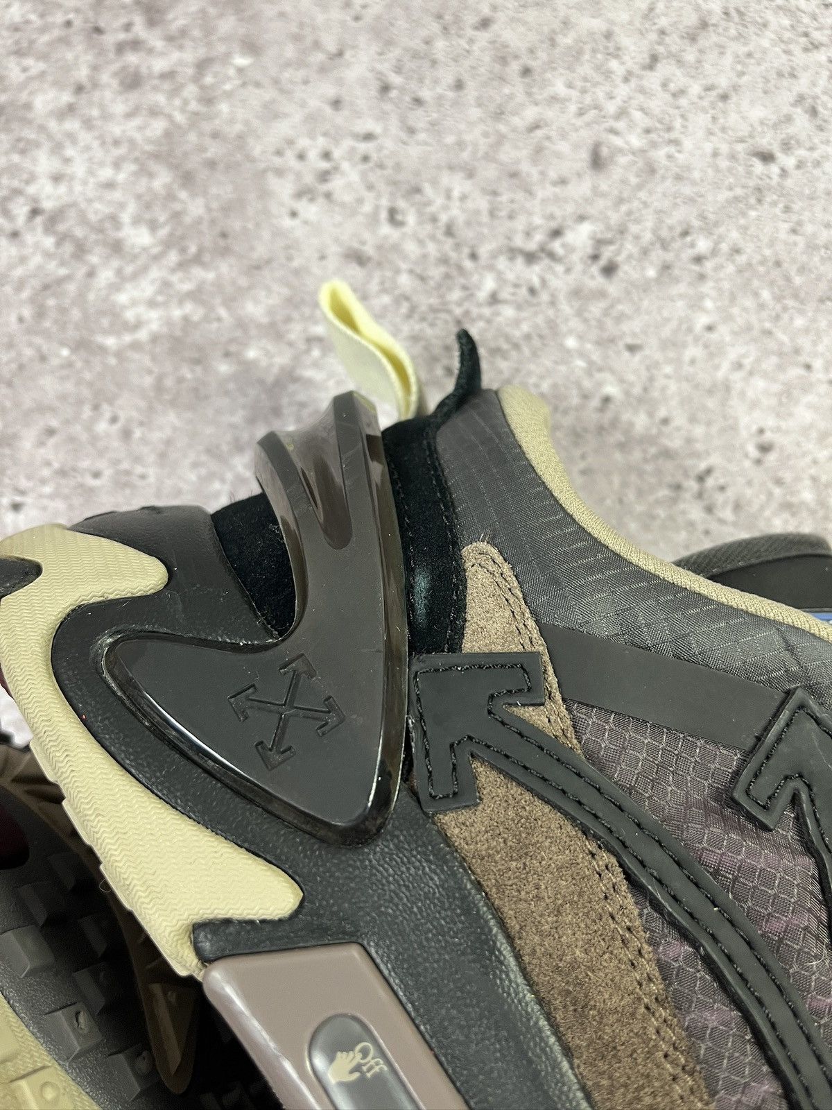 Off-White OFF-White Odsy-2000 Black Purple Size US 10 / EU 43 - 8 Thumbnail