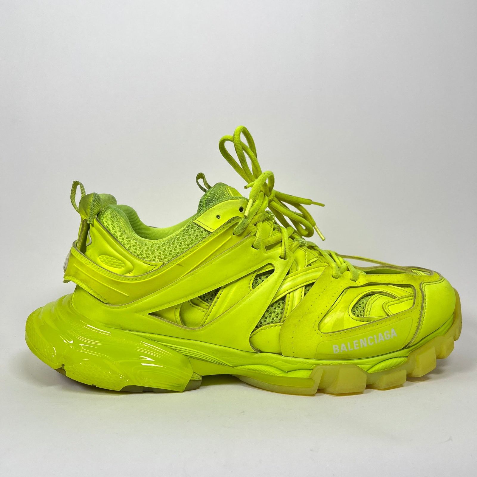 Balenciaga Balenciaga Neon Track Sneaker Size 45 Size US 12 / EU 45 - 1 Thumbnail