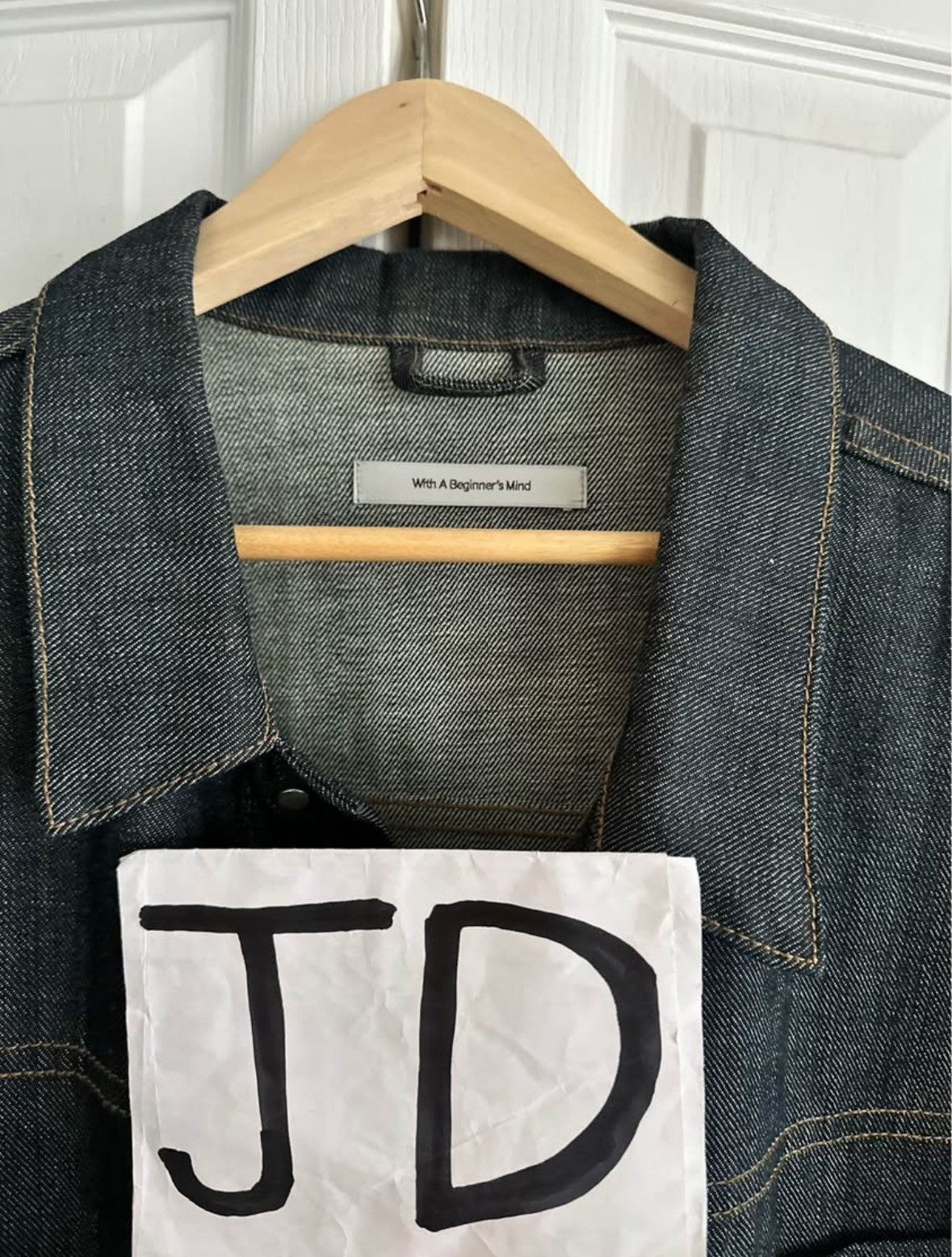 Other With A Beginner’s Mind Raw Boxy Denim Jacket Size US M / EU 48-50 / 2 - 2 Thumbnail