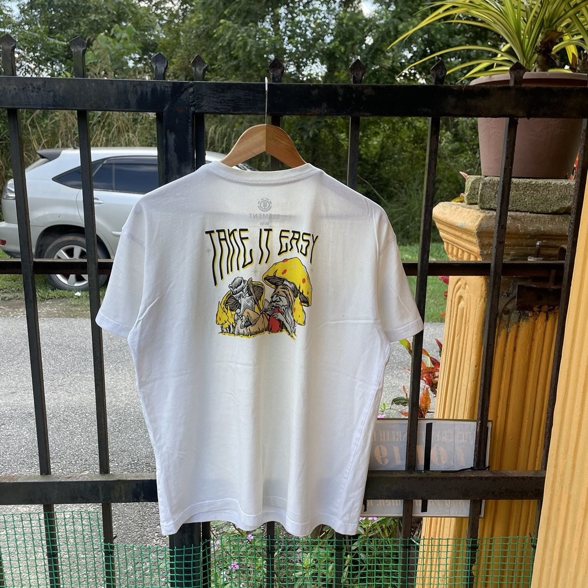 Element × Vintage 🔥Element Take It Easy Big Image Skateboard Tee Size US M / EU 48-50 / 2 - 1 Thumbnail