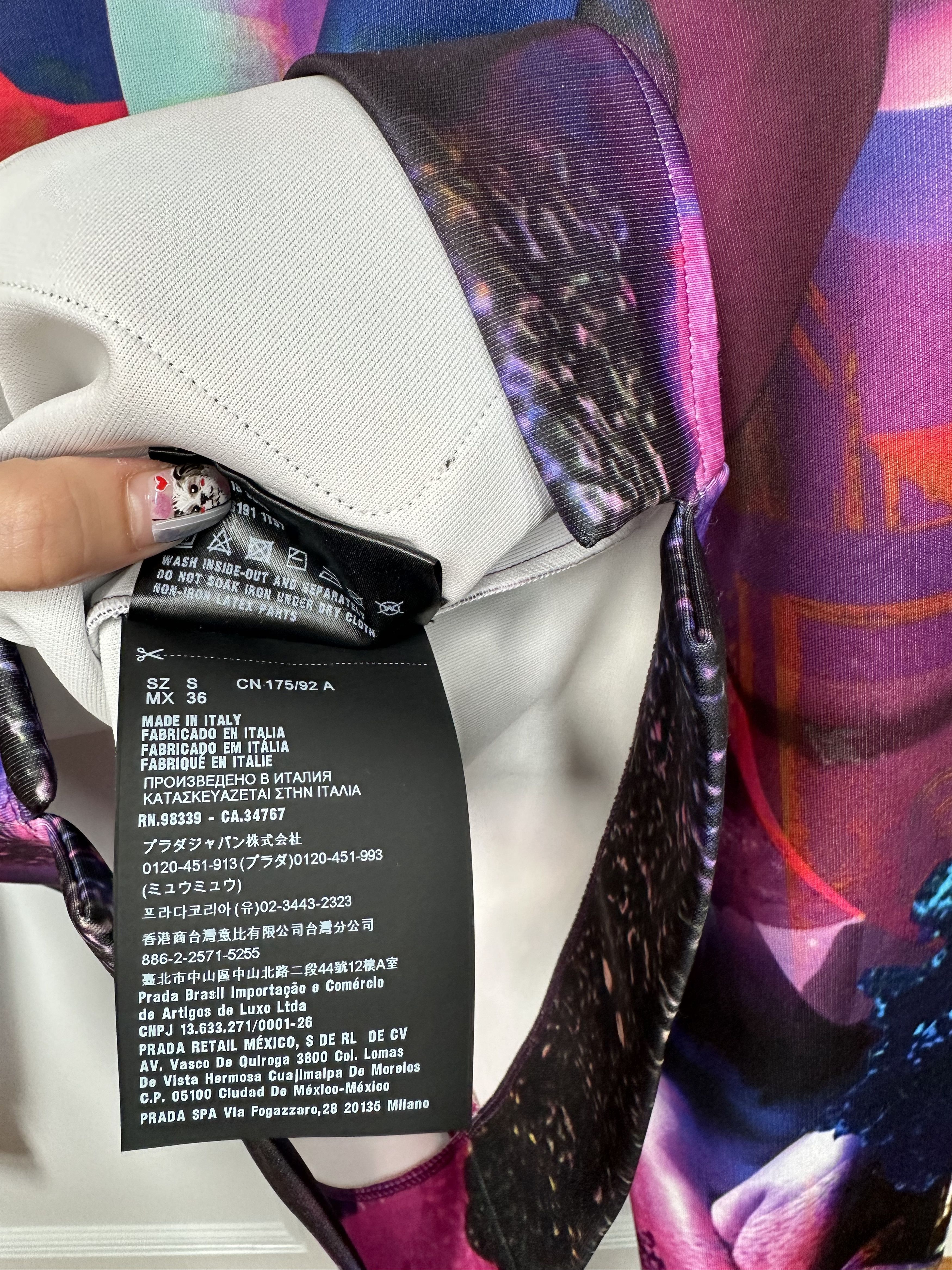 Polo Ralph Lauren Prada ss19 runway psychedelic top Size US S / EU 44-46 / 1 - 10 Thumbnail