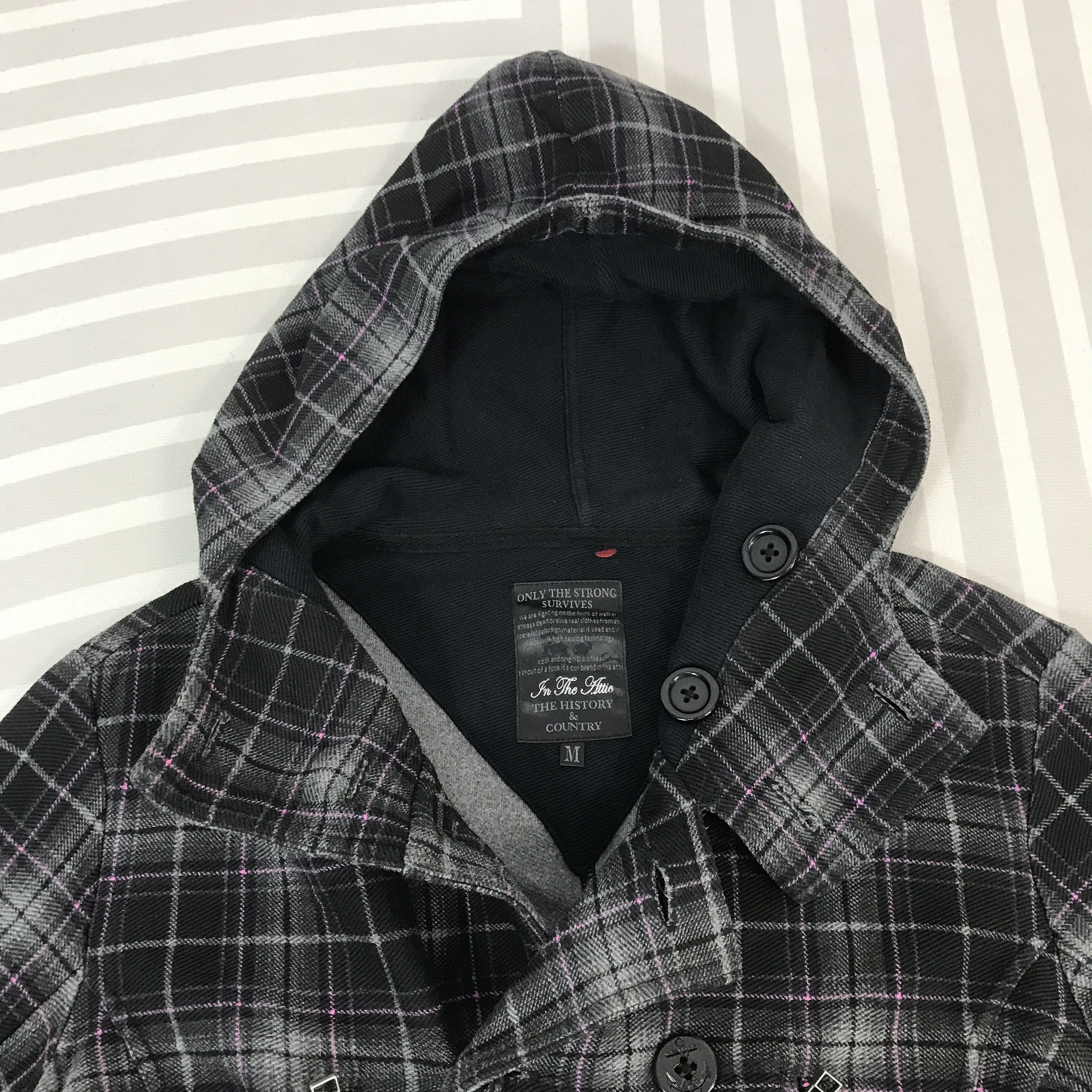 In The Attic × Vintage Vintage In the Attic Tartan design Jacket Size US M / EU 48-50 / 2 - 7 Thumbnail