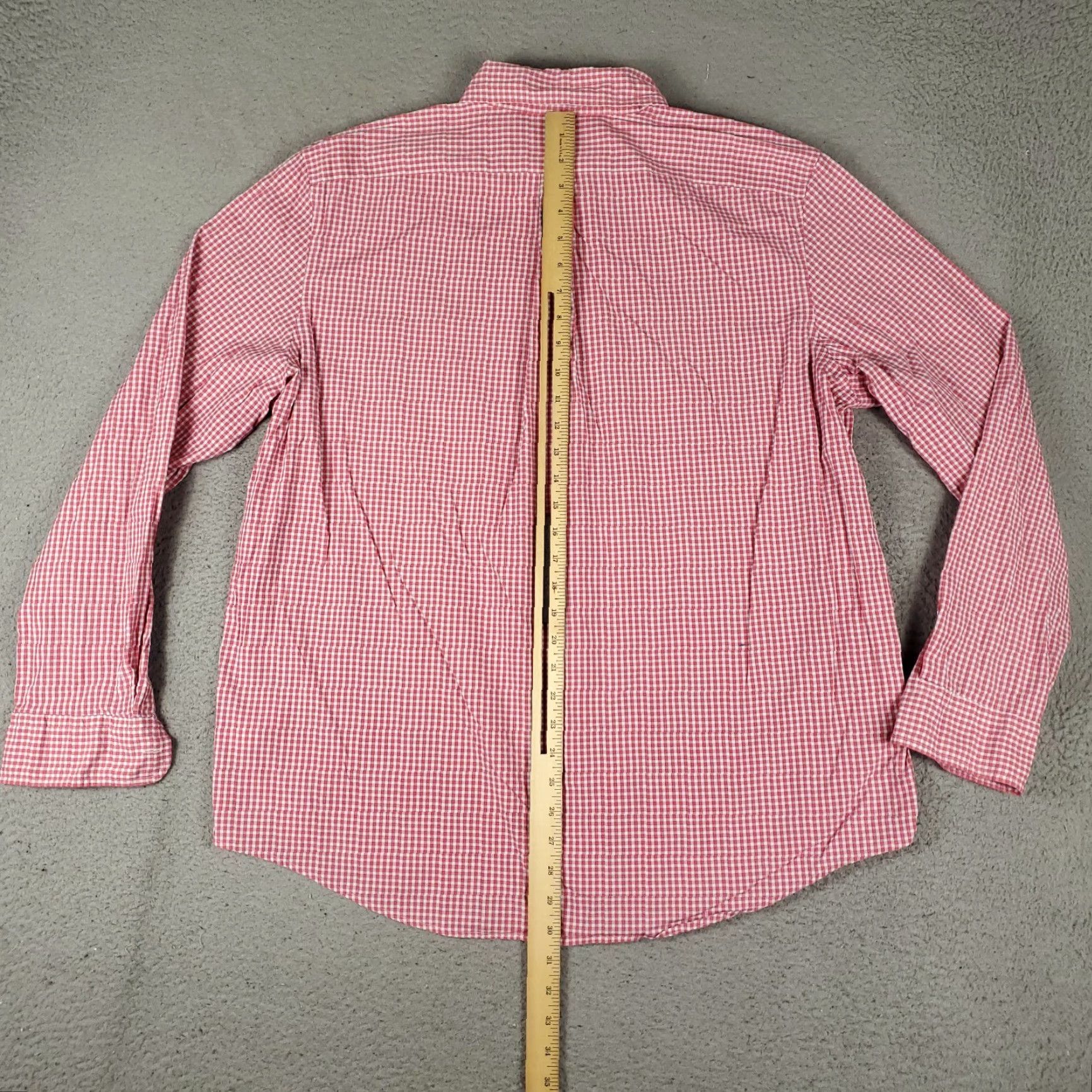 Vineyard Vines Vineyard Vines Shirt Mens XL Pink Plaid Slim Fit Button Up Long Sleeve Size US XL / EU 56 / 4 - 3 Thumbnail