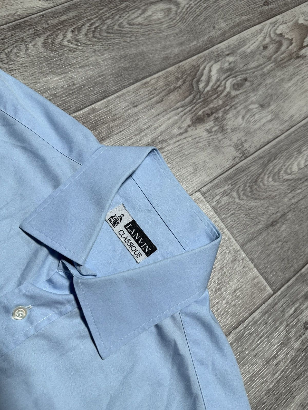 Lanvin Lanvin Clasique Made in France Button Up Shirt Size US M / EU 48-50 / 2 - 2 Thumbnail