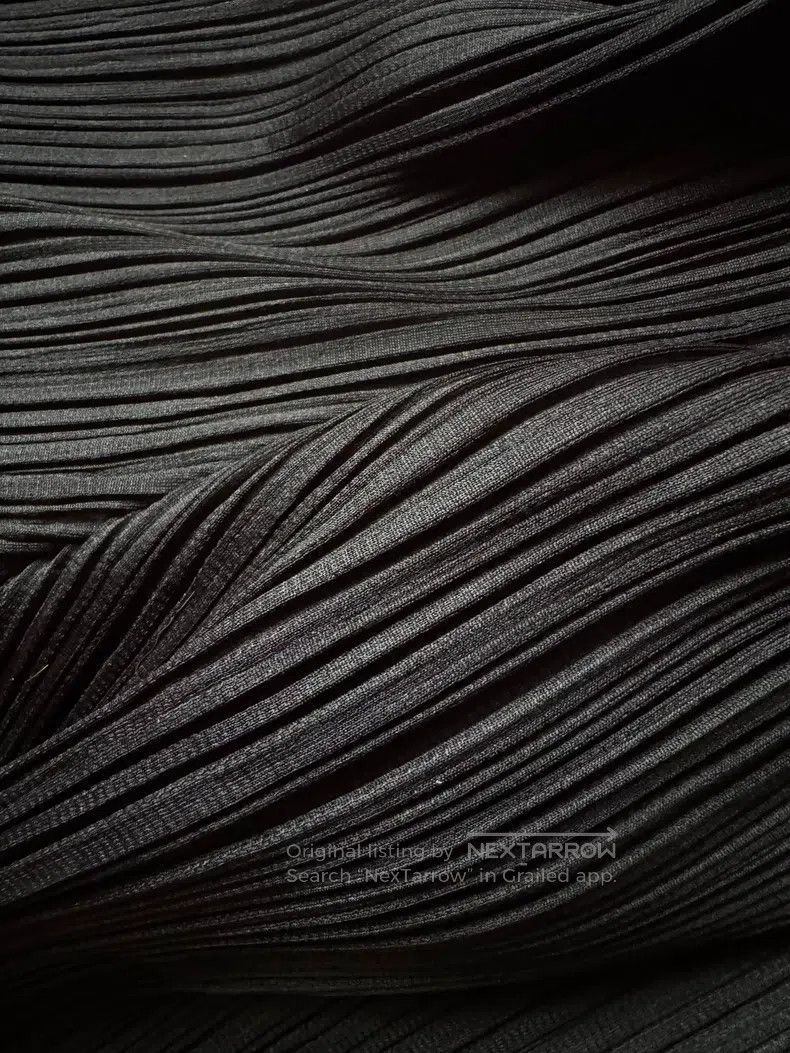 Issey Miyake Issey Miyake Black Pleated Pants Size 26" / US 2 / IT 38 - 3 Thumbnail