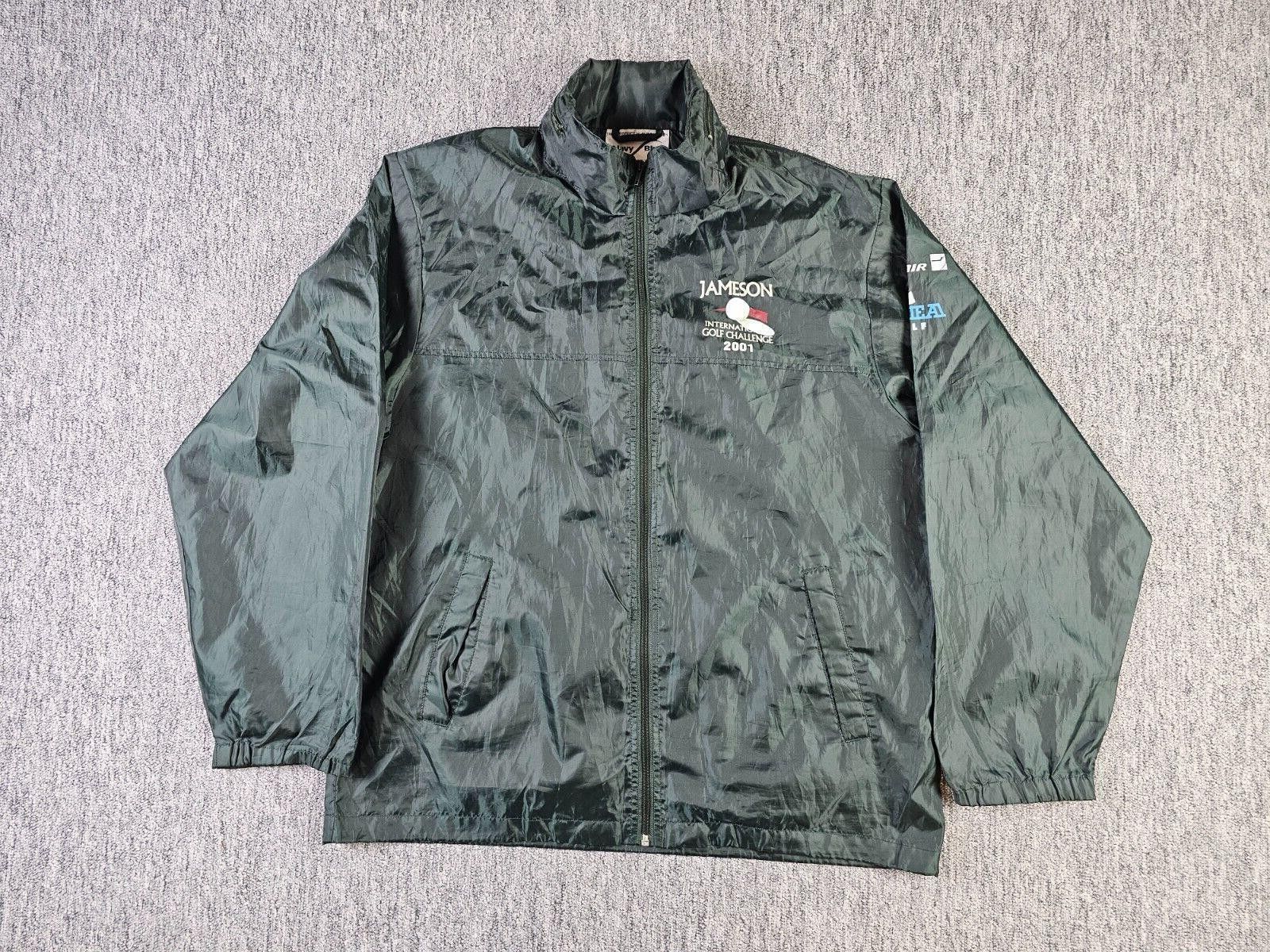 Jameson Irish Whiskey Vintage 2001 Jameson Whiskey Golf Windbreaker Jacket Y2K M Size US M / EU 48-50 / 2 - 2 Thumbnail