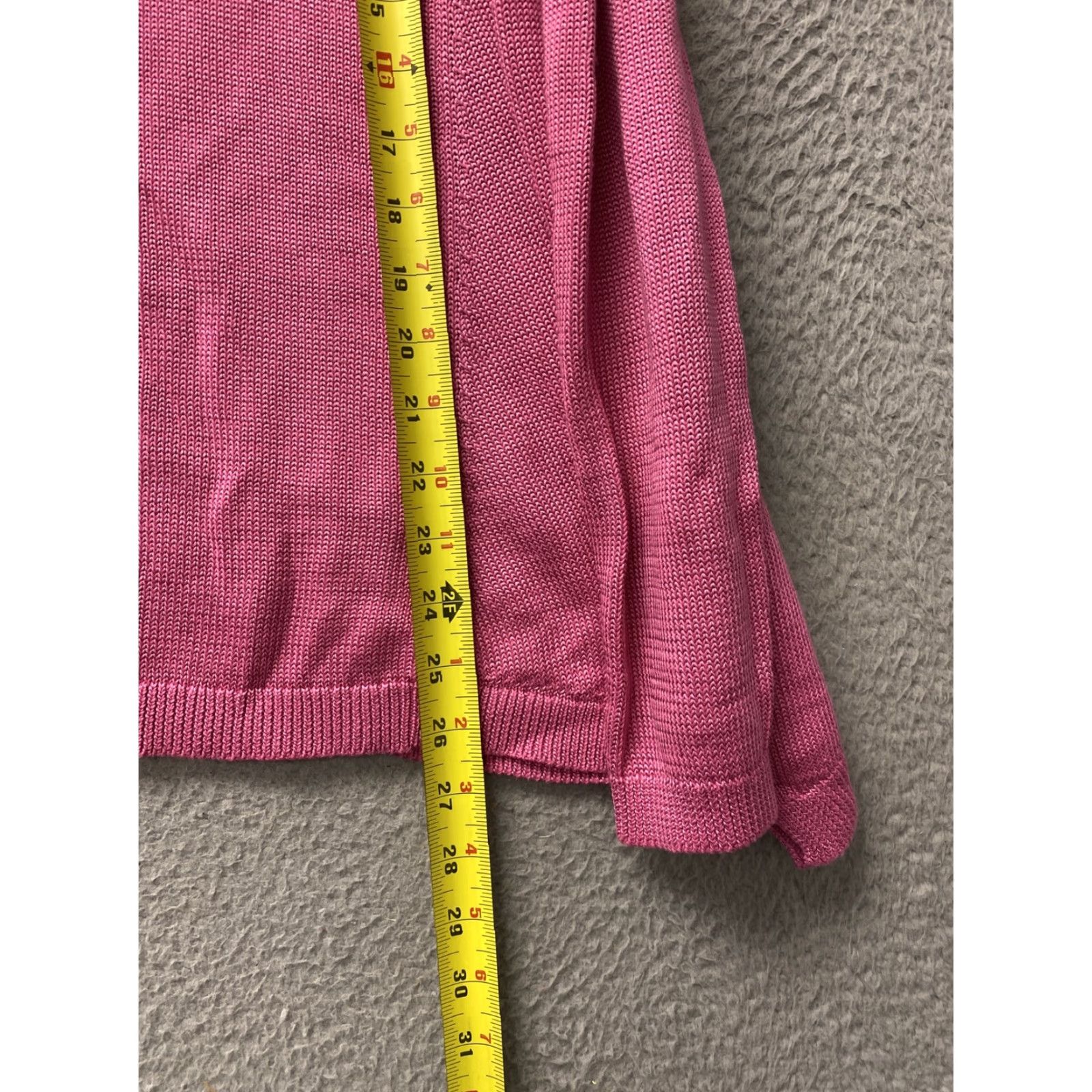 Ralph Lauren Lauren Ralph Lauren Sweater Women's Large Hot Pink Pullover 47-78 Size L / US 10 / IT 46 - 7 Thumbnail