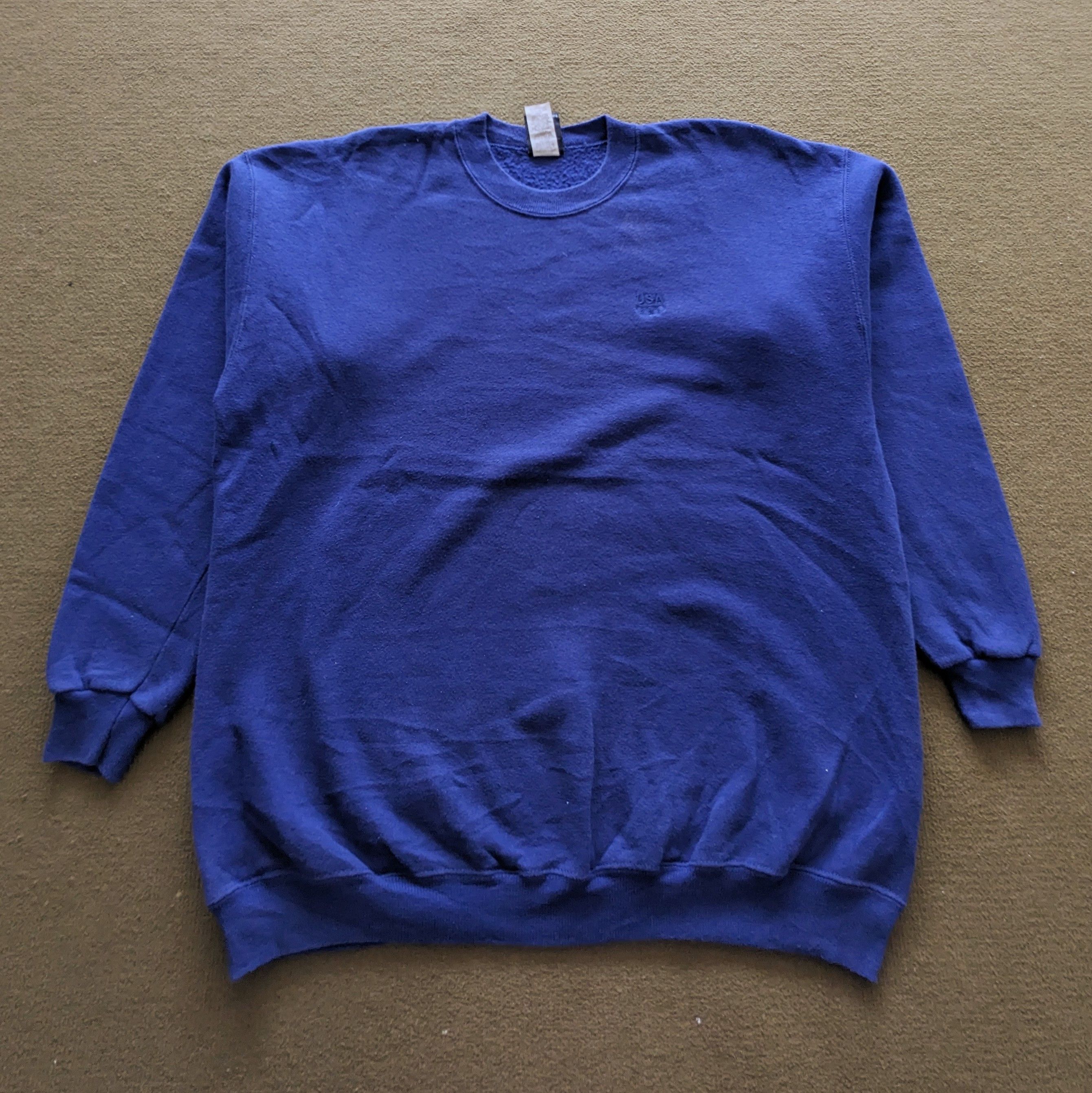 Vintage Vintage USA Crewneck Style Sweatshirt Size US XL / EU 56 / 4 - 1 Thumbnail