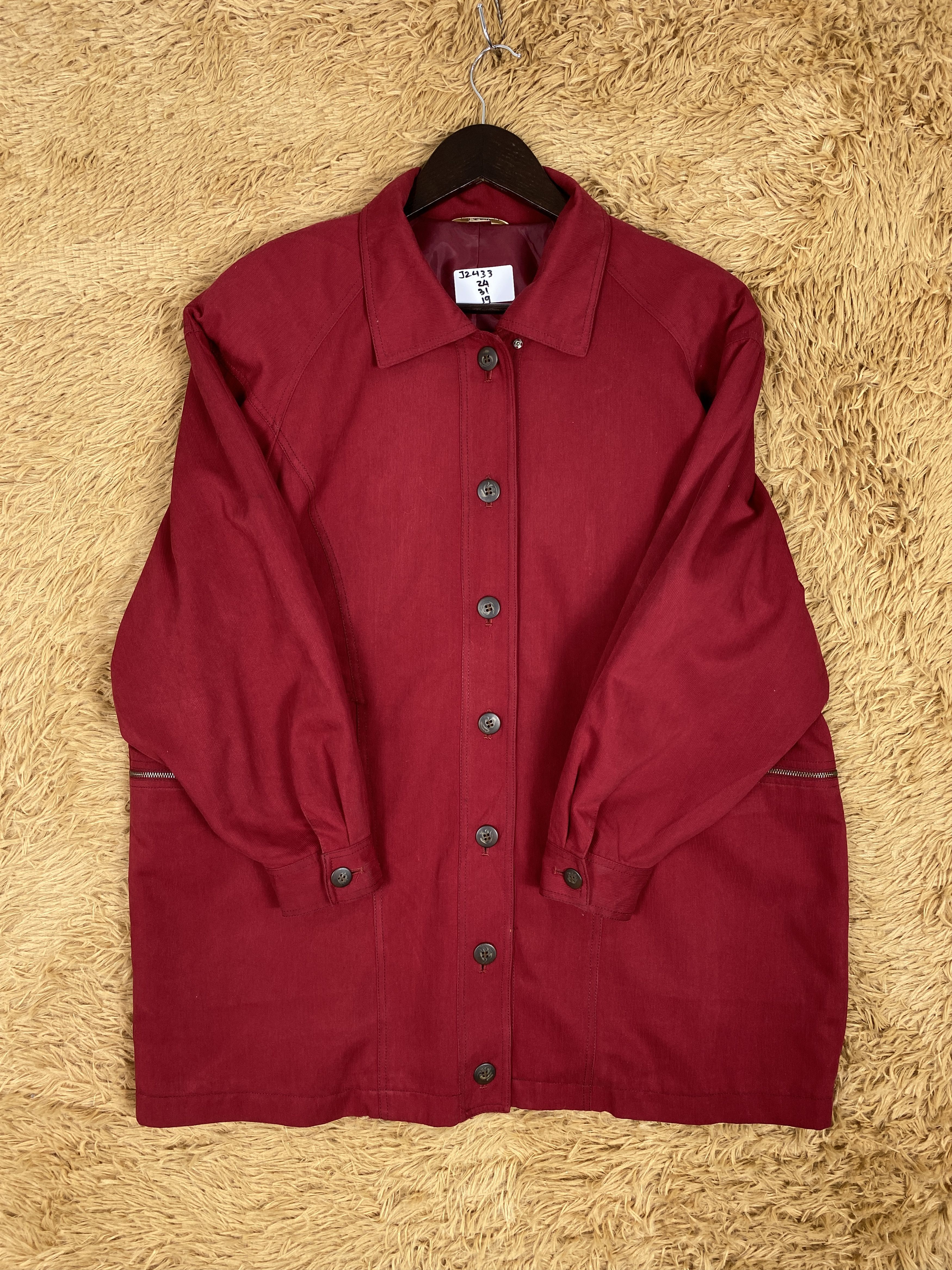 Japanese Brand Vintage Planer Button Long Jacket PJ2433 Size US M / EU 48-50 / 2 - 4 Thumbnail