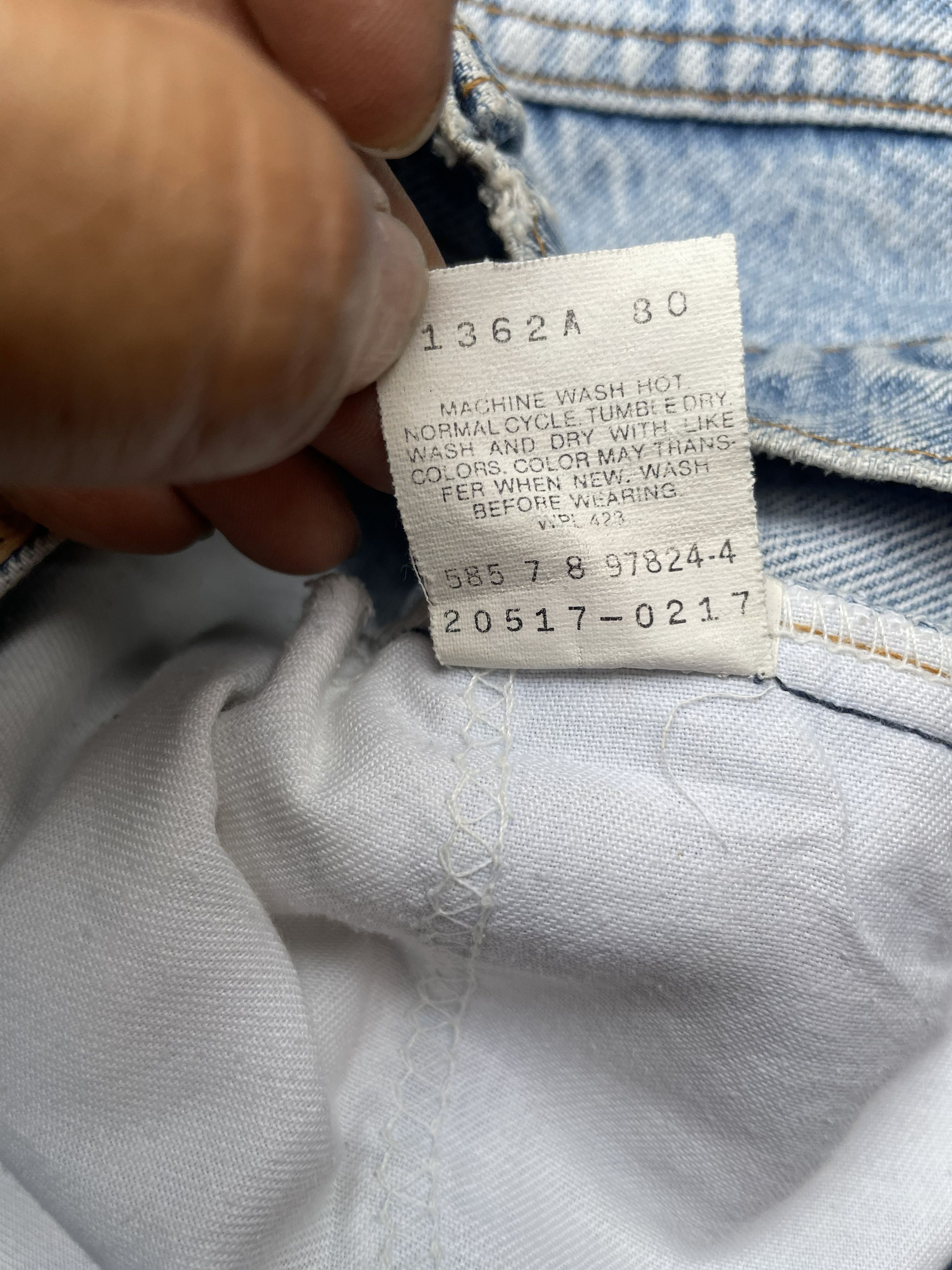 Levi's Vintage 1988 USA Levis 517 Orange Tab Size US 29 - 11 Thumbnail