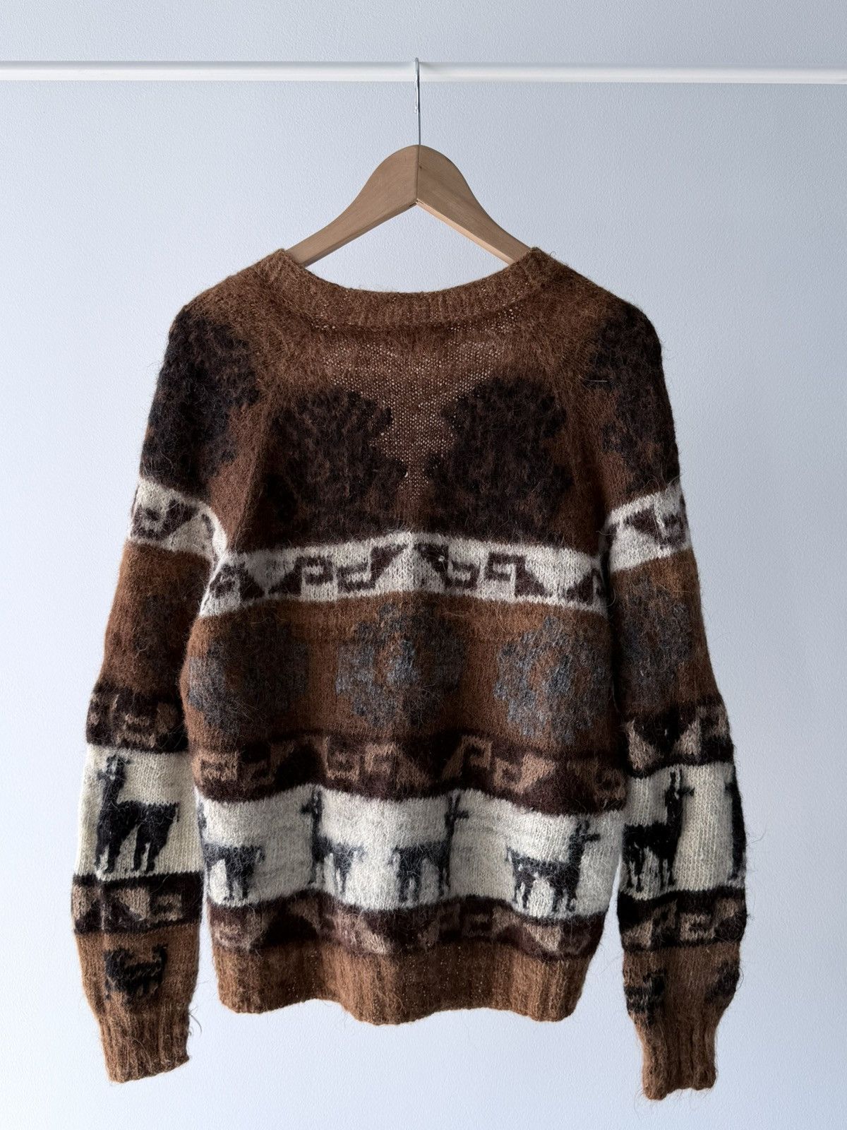 Vintage Vintage 70s Alpaca Wool Cardigan Sweater Size US M / EU 48-50 / 2 - 7 Thumbnail