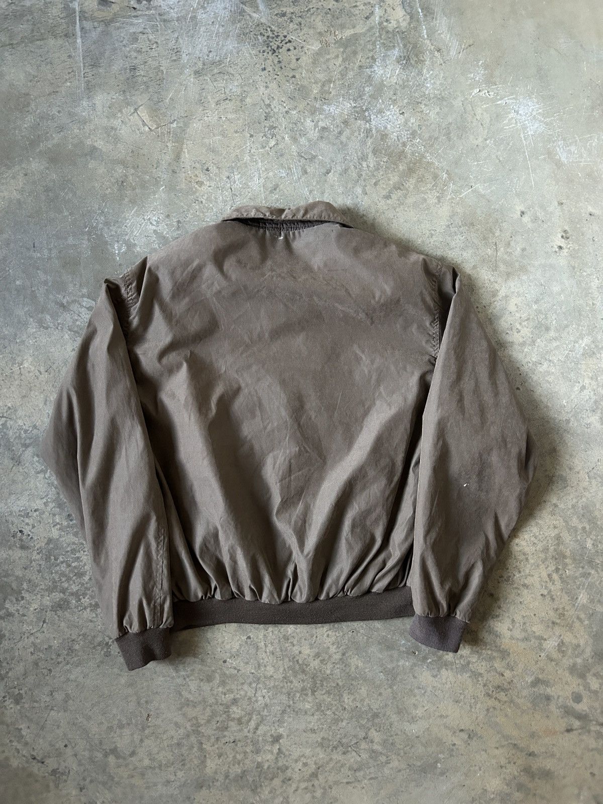 Vintage Vintage Taupe “F. BERG” Workwear Jacket — 90s Utility Zip-Up Size US S / EU 44-46 / 1 - 5 Thumbnail