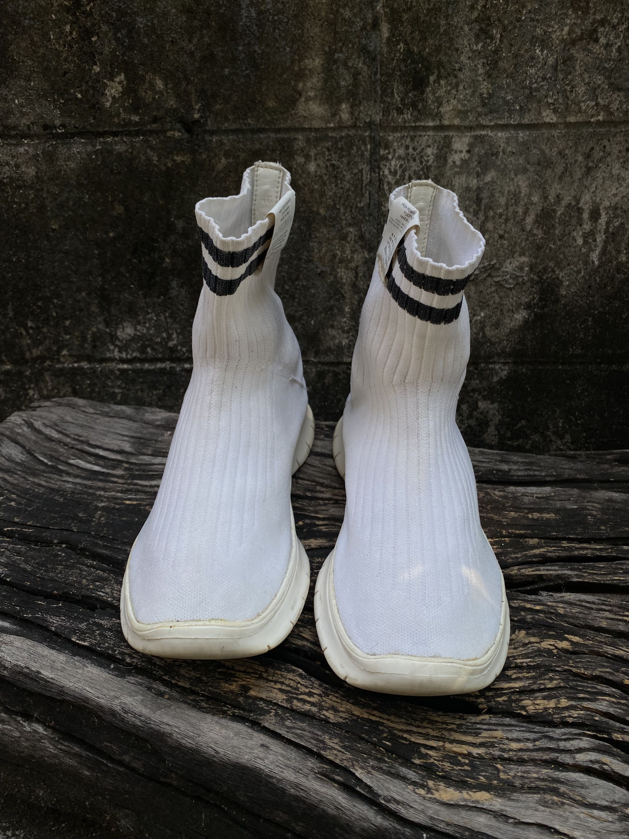 Maison Margiela Maison Margiela Sock High-top Sneakers White Size US 10 / IT 40 - 4 Thumbnail