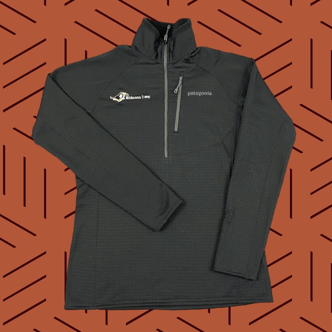 Patagonia Patagonia R1 Pullover Womens Medium Black 1/2 Zip Regulator Fleece Hiking Jacket Jacket Size M / US 6-8 / IT 42-44 - 1 Thumbnail