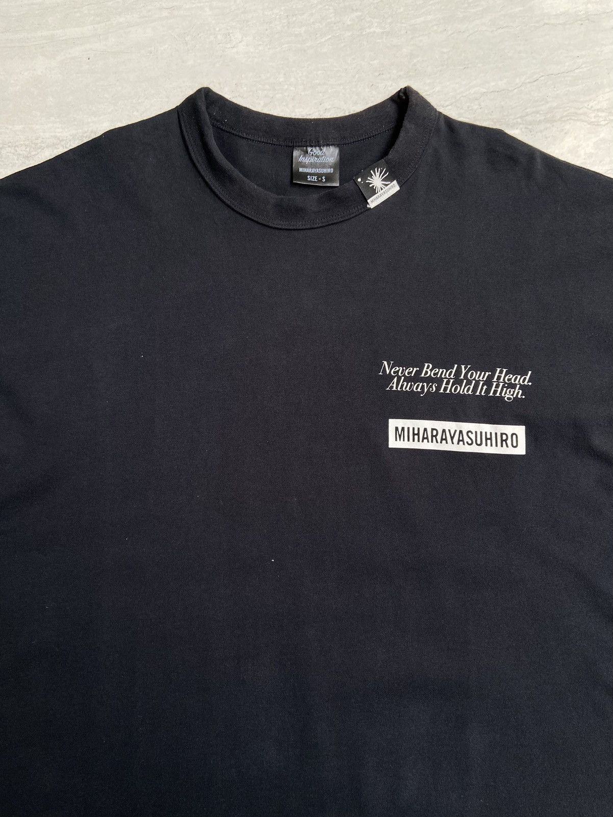 GU × Maison MIHARA YASUHIRO MIHARAYASUHIRO x GU Black T-shirt Size US M / EU 48-50 / 2 - 10 Thumbnail