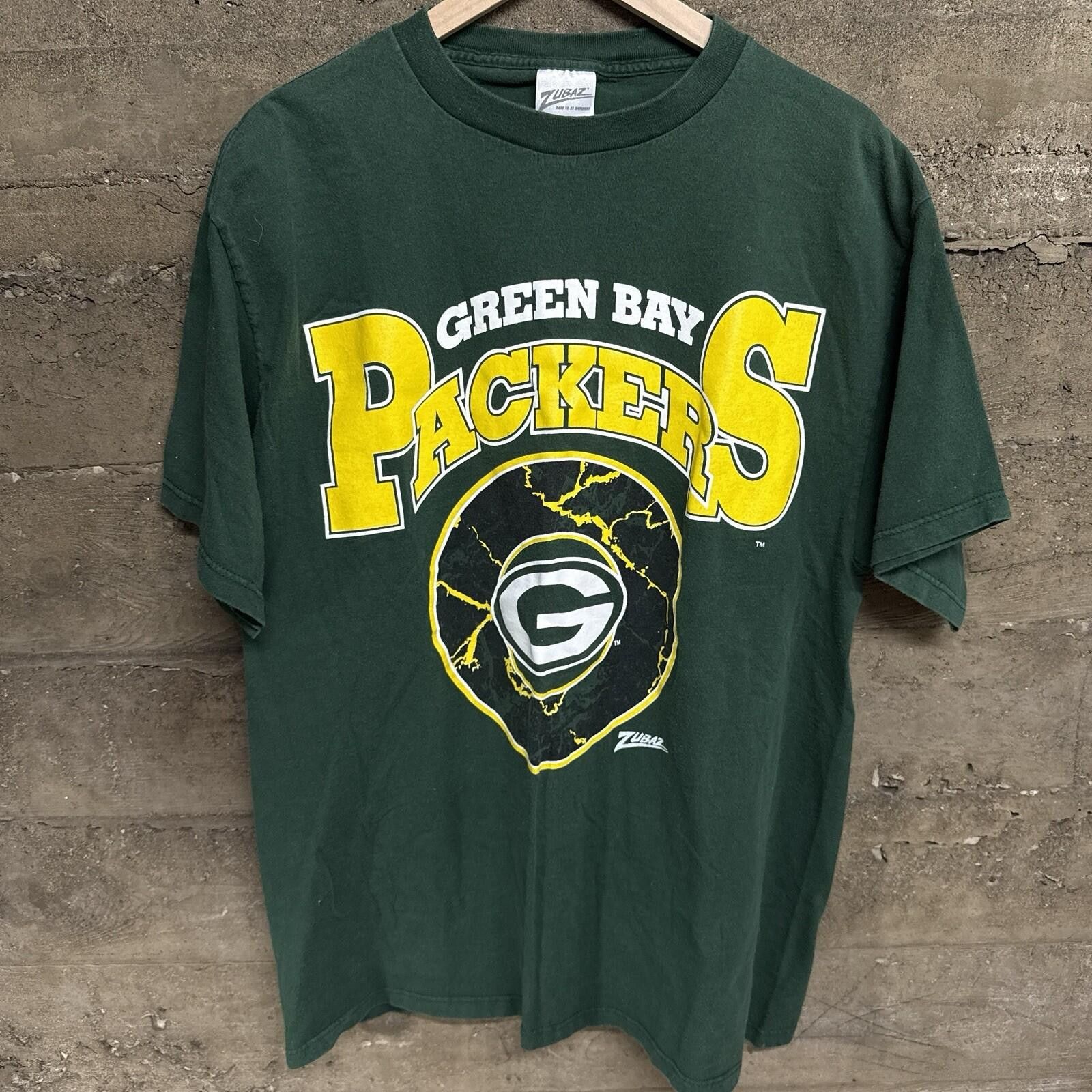 Other Vintage Zubaz Green Bay Packers T-shirt XL USA Made 90s NFL Size ONE SIZE - 1 Thumbnail