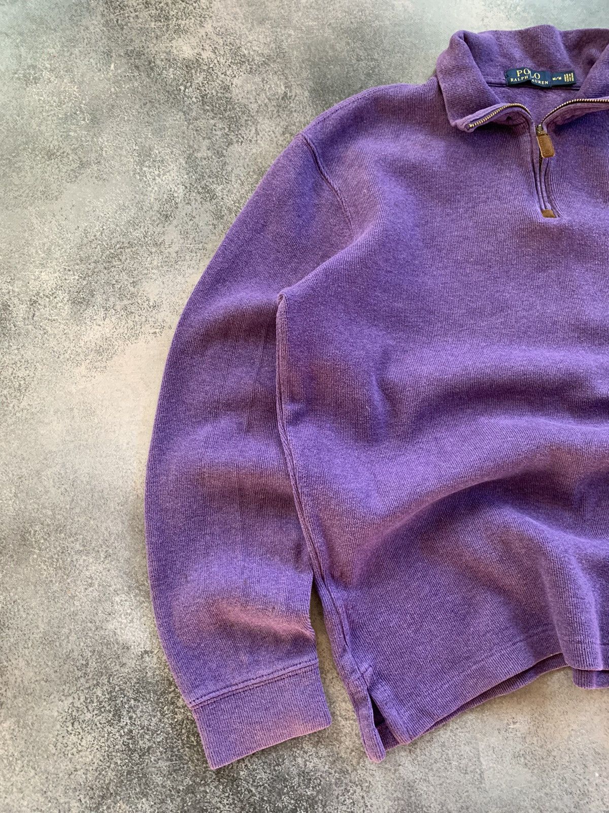 Polo Ralph Lauren × Vintage Vintage Polo Ralph Lauren Zip 1/4 Sweatshirt Old Money Y2K Size US M / EU 48-50 / 2 - 3 Thumbnail