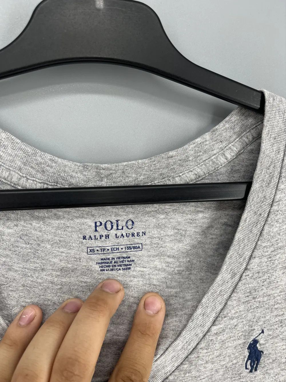 Polo Ralph Lauren Vintage Y2K Polo Ralph Lauren Luxury Polo V Neck T-shirt Size XS / US 0-2 / IT 36-38 - 7 Thumbnail