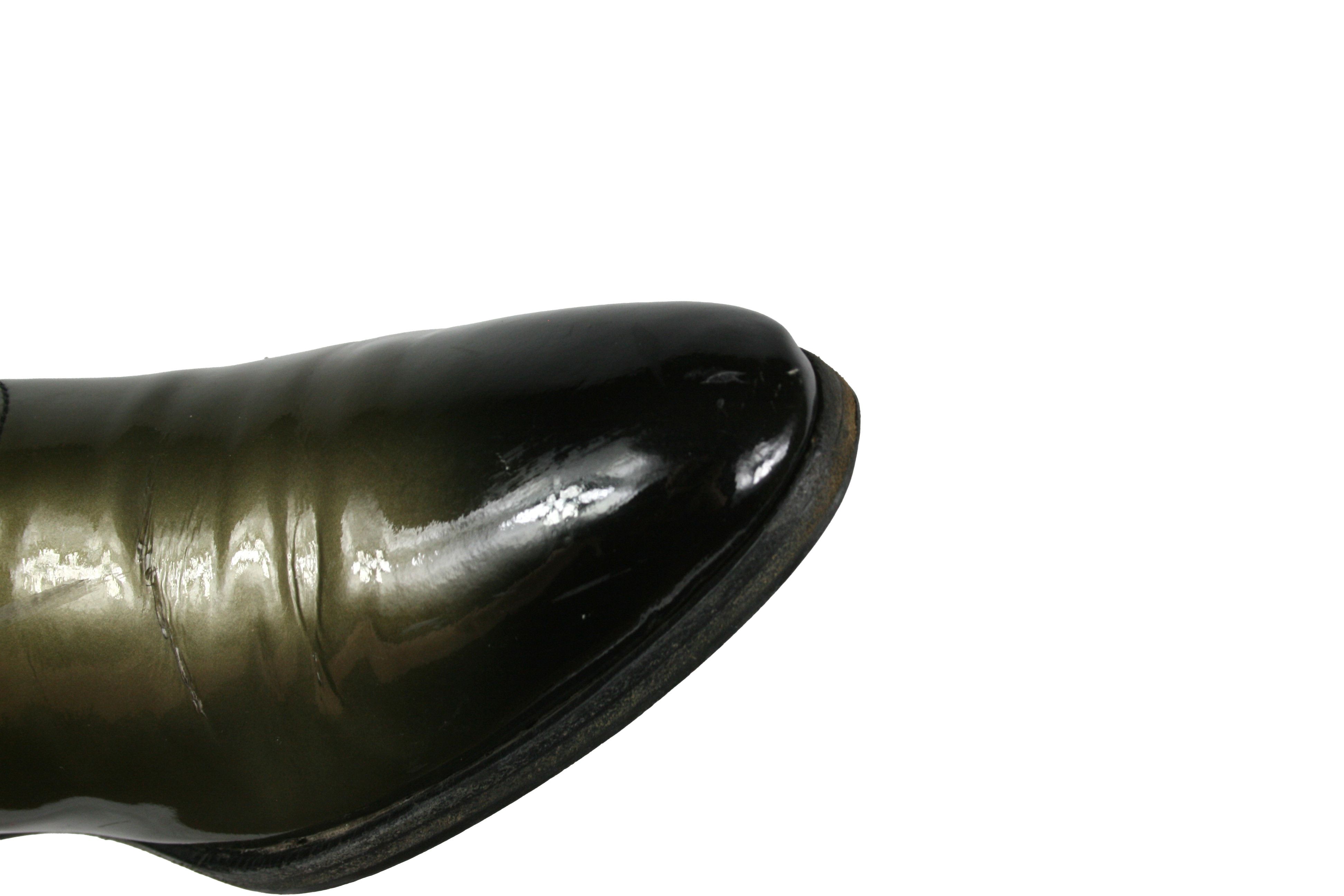 Prada 00S Gradient Patent Leather Dress Shoes Vintage Size US 8.5 / IT 38.5 - 7 Thumbnail