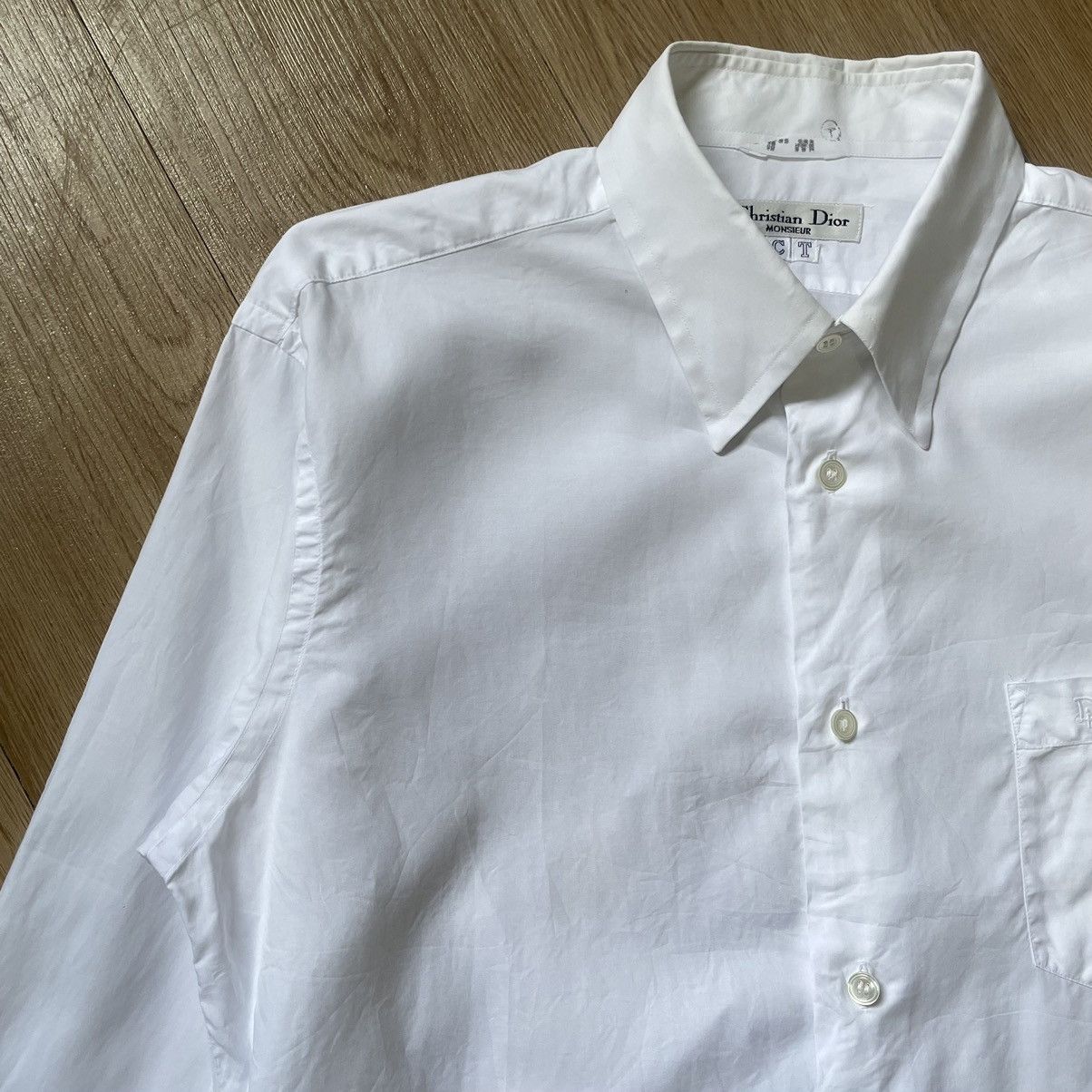 Christian Dior Monsieur ARCHIVE CHRISTIAN DIOR MONSIEUR WHITE SHIRT LONG SLEEVE Size US M / EU 48-50 / 2 - 4 Thumbnail