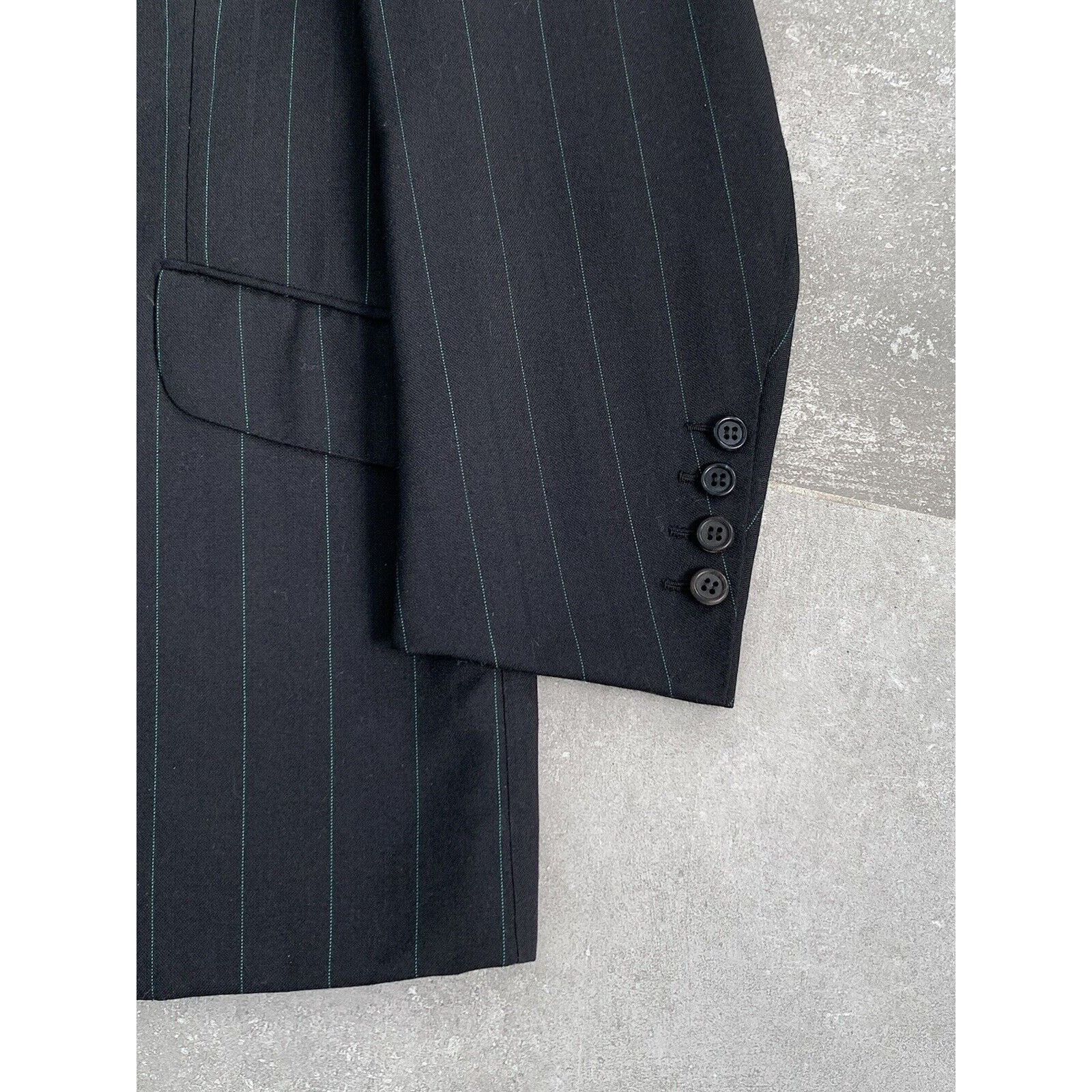 Designer ARNYS PARIS Bespoke Suit Blazer Trousers EU 50 UK 40 Short Size 50S - 7 Thumbnail