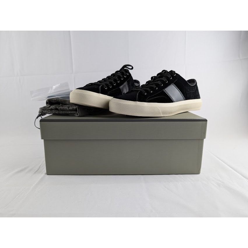Tom Ford o1rshd1 Low Top Sneaker in Black Size US 9 / EU 42 - 11 Thumbnail