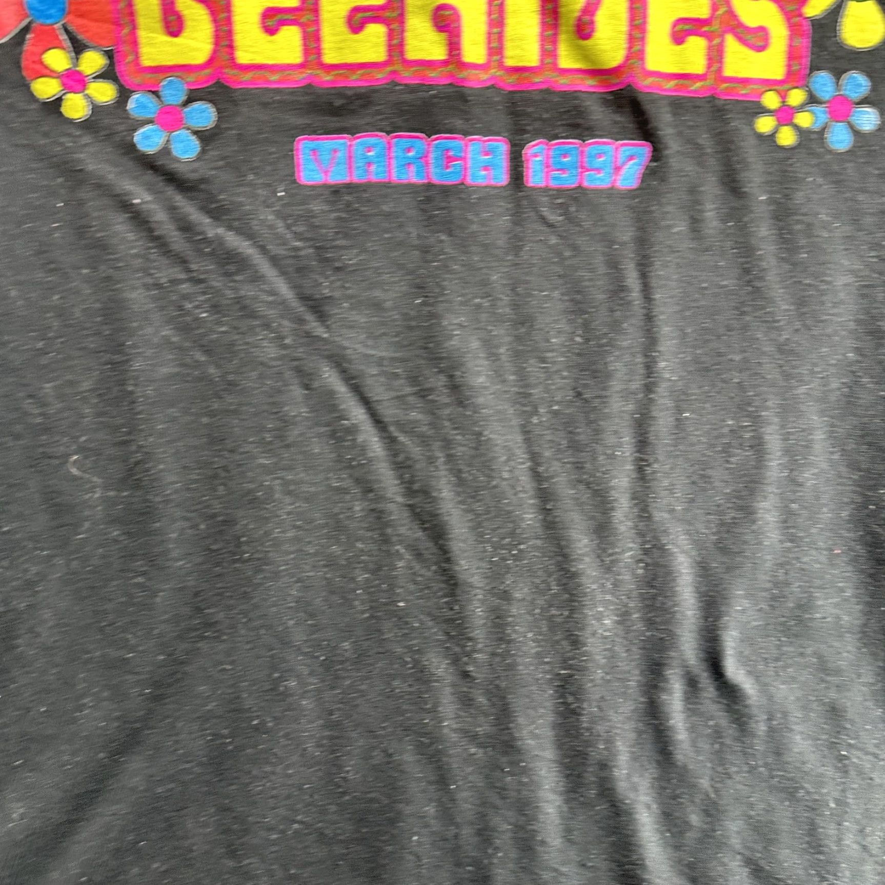 Fruit Of The Loom VINTAGE Cuesta College Beatles Beehives Shirt Mens XL Long Sleeve Music Theater Size US XL / EU 56 / 4 - 5 Thumbnail