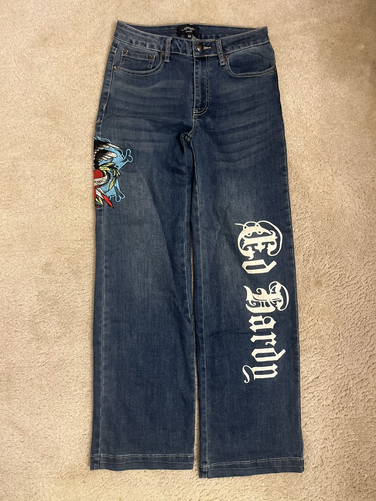 Ed Hardy Ed hardy denim Size US 26 / EU 42 - 1 Thumbnail
