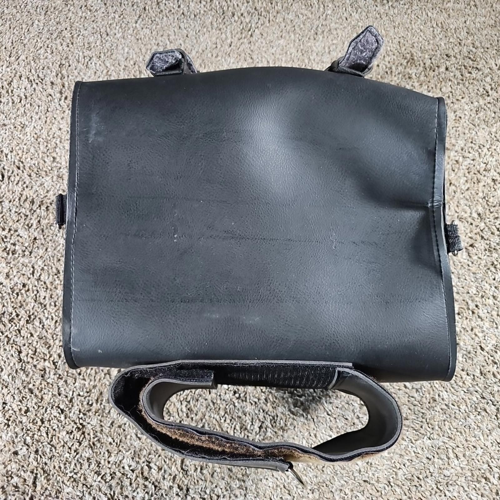 Other stateline interstate Heavy Leather Motorcycle Scooter bag Size ONE SIZE - 3 Thumbnail
