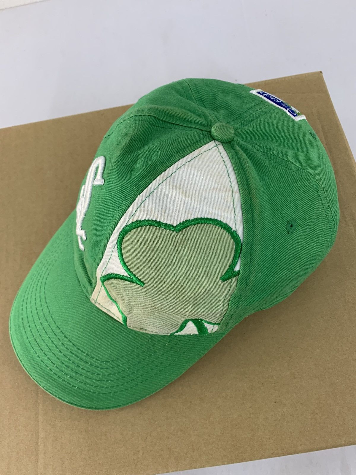 Vintage Chicago White Sox Hat Chi-rish 4 Leaf Clover Beer Promo Size ONE SIZE - 4 Thumbnail