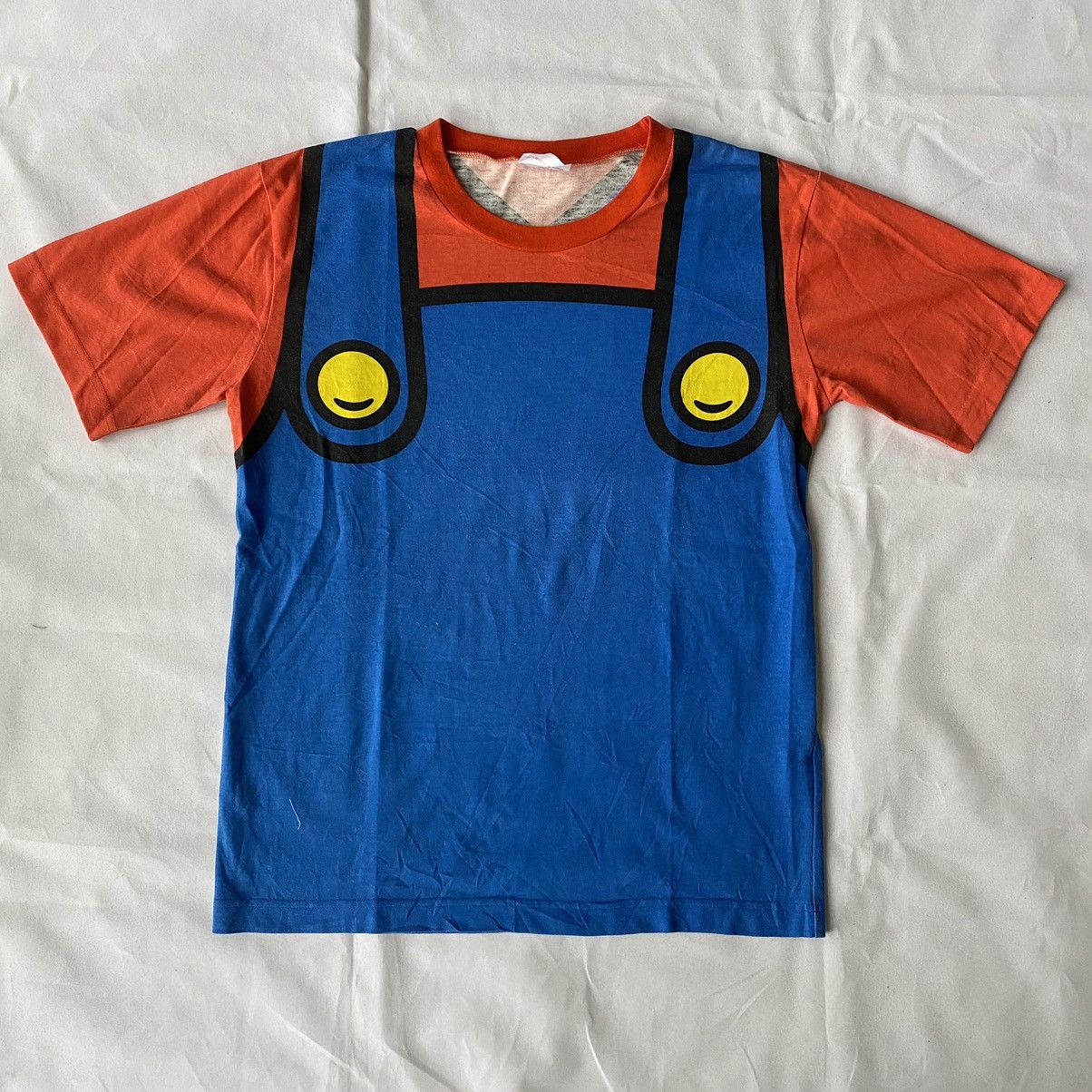 Cartoon Network × Japanese Brand × Universal Studios Super Mario Overalls Character Tees Size US M / EU 48-50 / 2 - 1 Thumbnail
