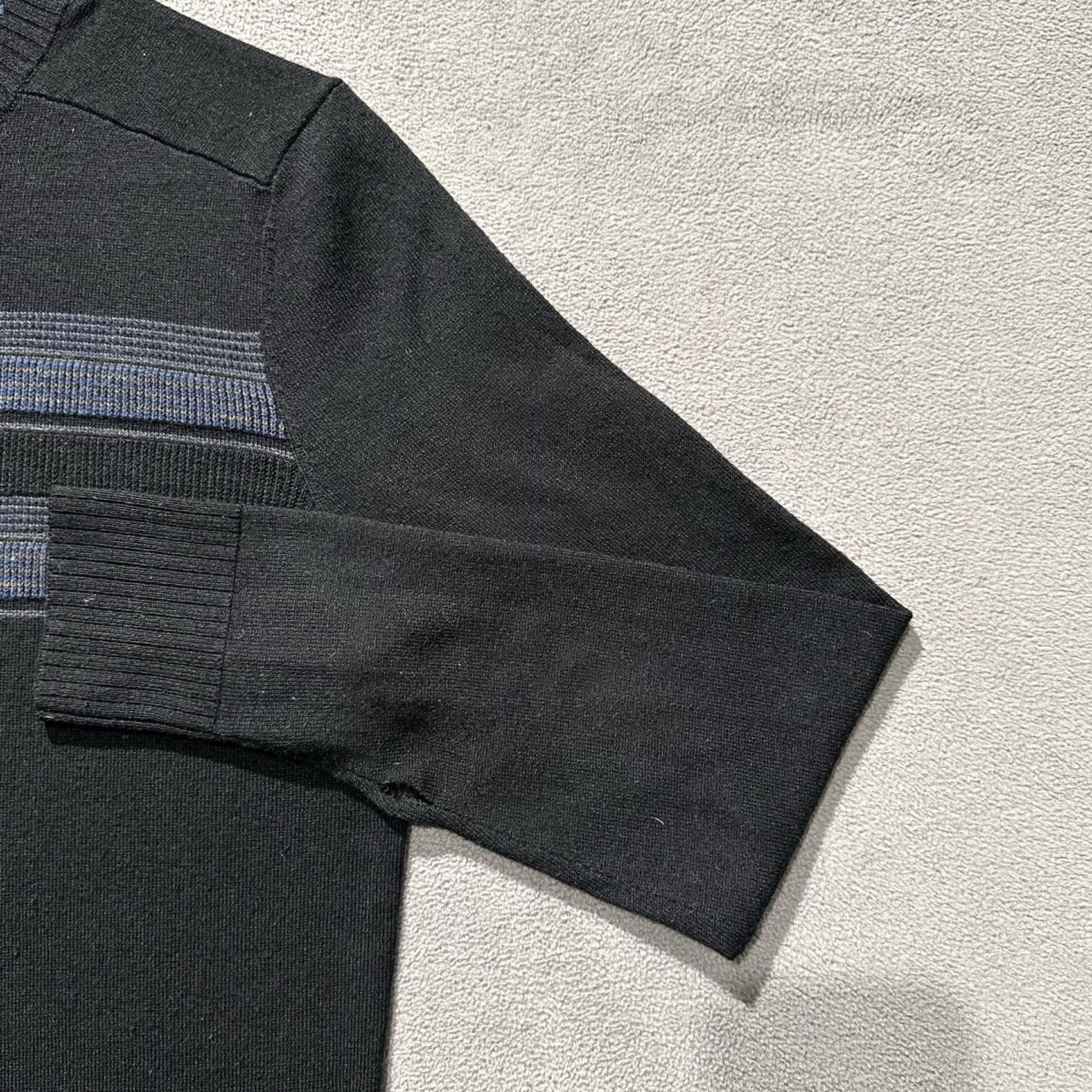 Smartwool Smartwool Sweater Mens Small Black Blue Sparwood Stripe Crew Neck Wool Blend GUC Size US S / EU 44-46 / 1 - 7 Thumbnail