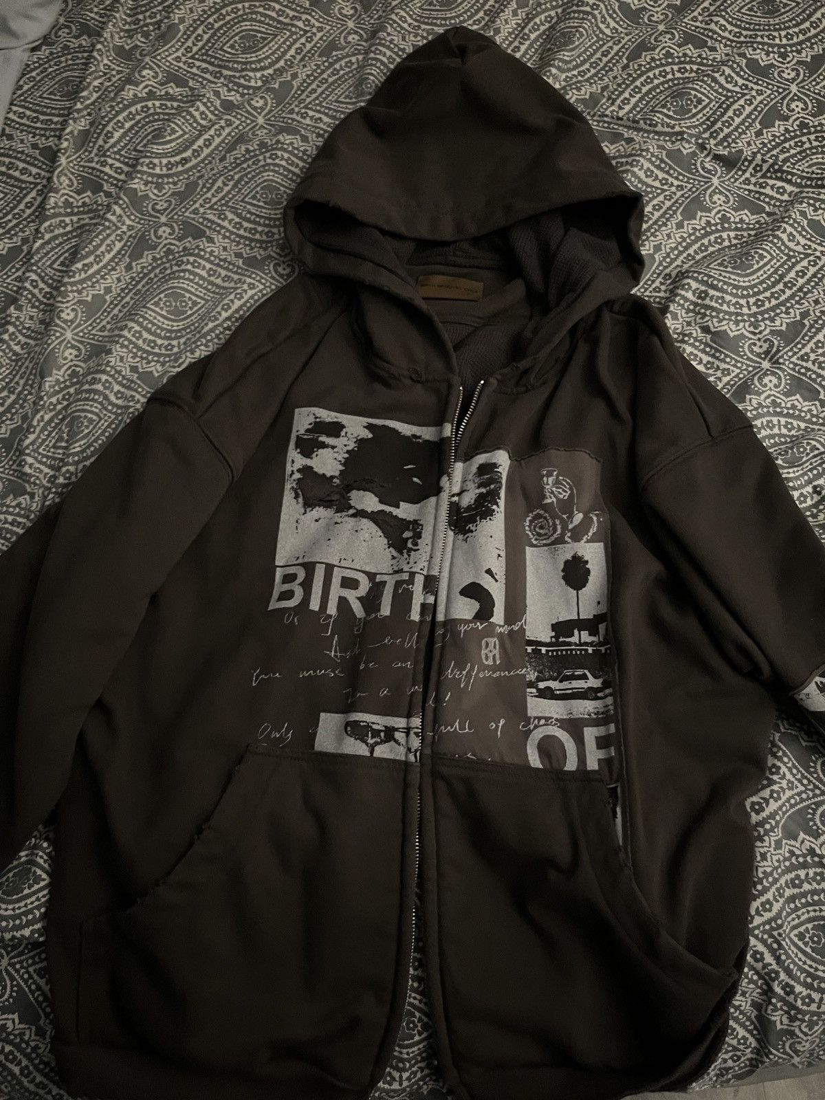 Birth of Royal Child BIRTH OF ROYAL CHILD 90S HOLLYWOOD HOODIE Size US XL / EU 56 / 4 - 1 Thumbnail