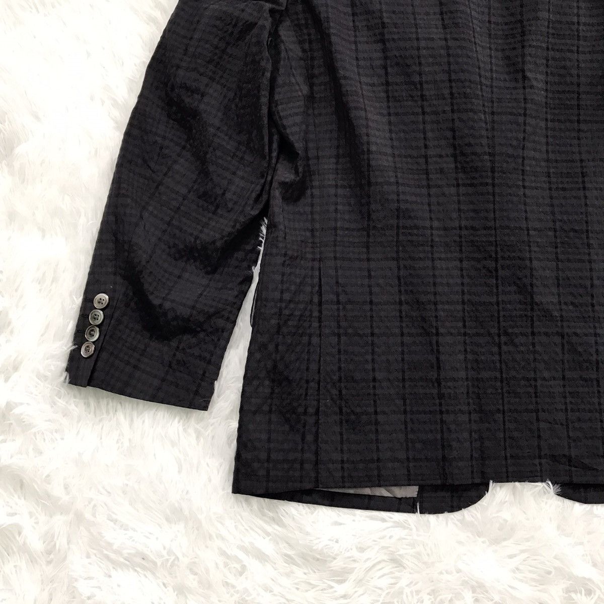 Burberry Burberrys wool & silk blazer jacket made in Japan Size US S / EU 44-46 / 1 - 11 Thumbnail