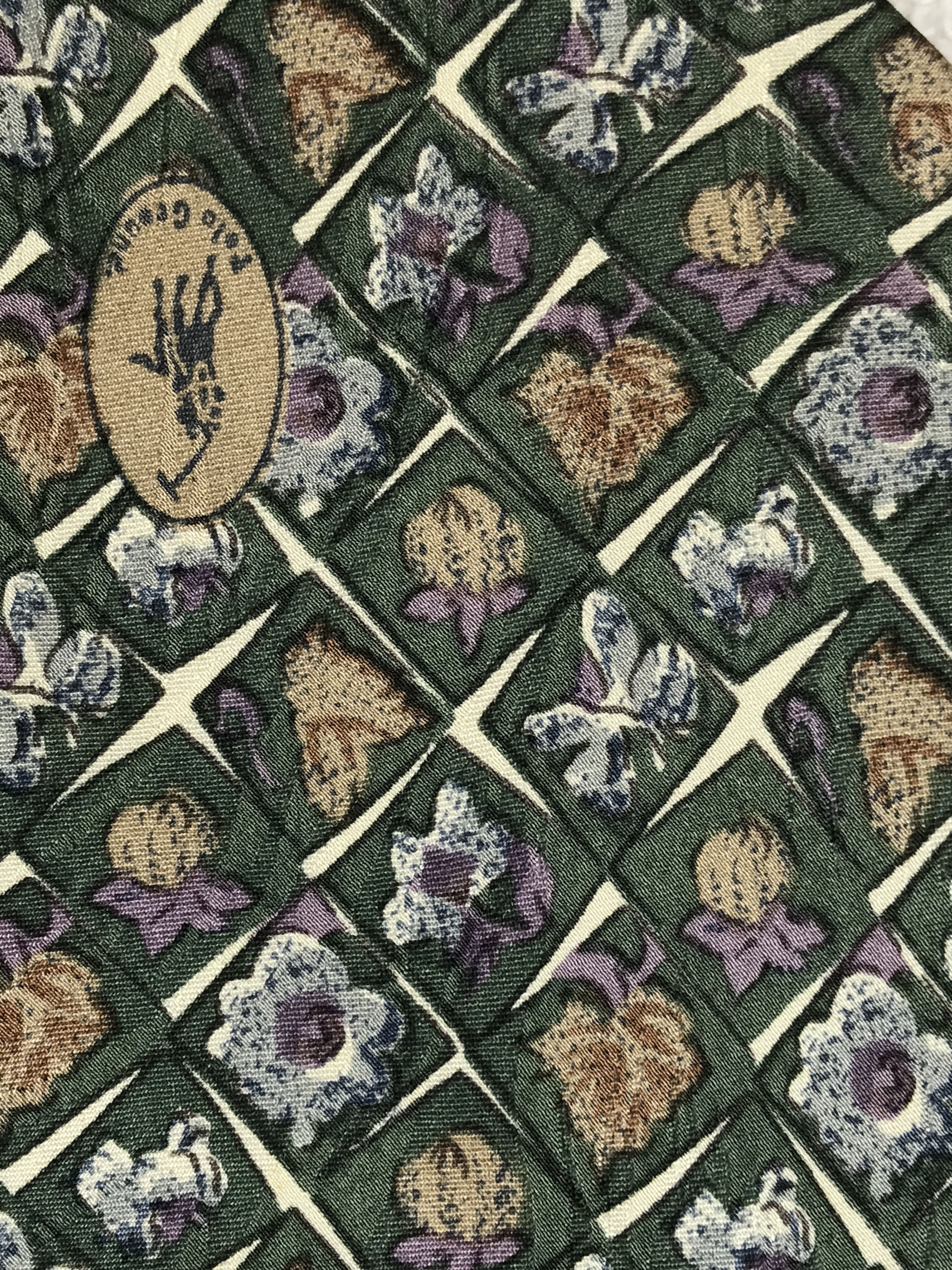 Designer × Polo Ralph Lauren × Vintage Vintage Ralph Lauren Silk Necktie Size ONE SIZE - 5 Thumbnail