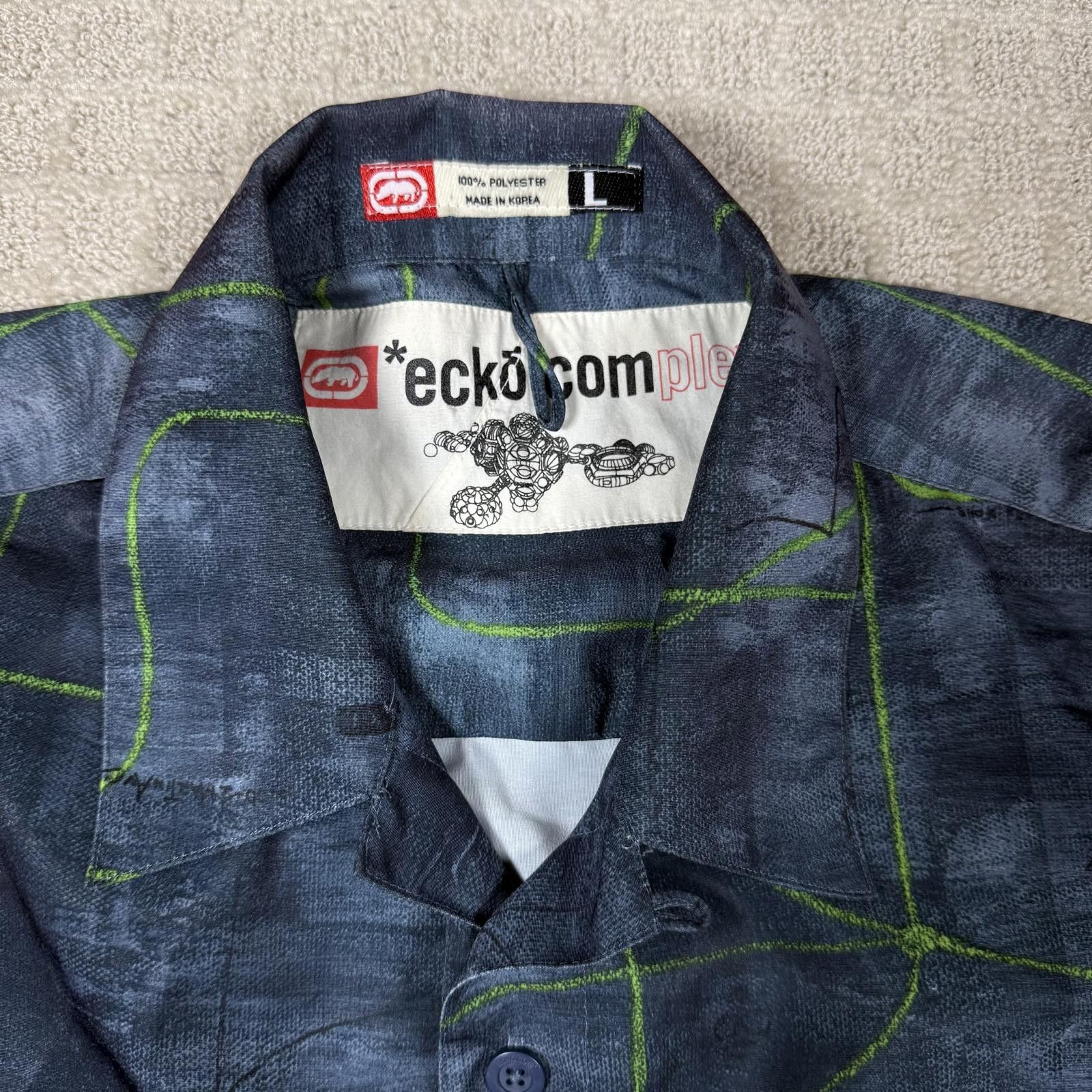 Ecko Unltd. Ecko Unltd Y2K Graphic Button Up Shirt L Size US L / EU 52-54 / 3 - 3 Thumbnail