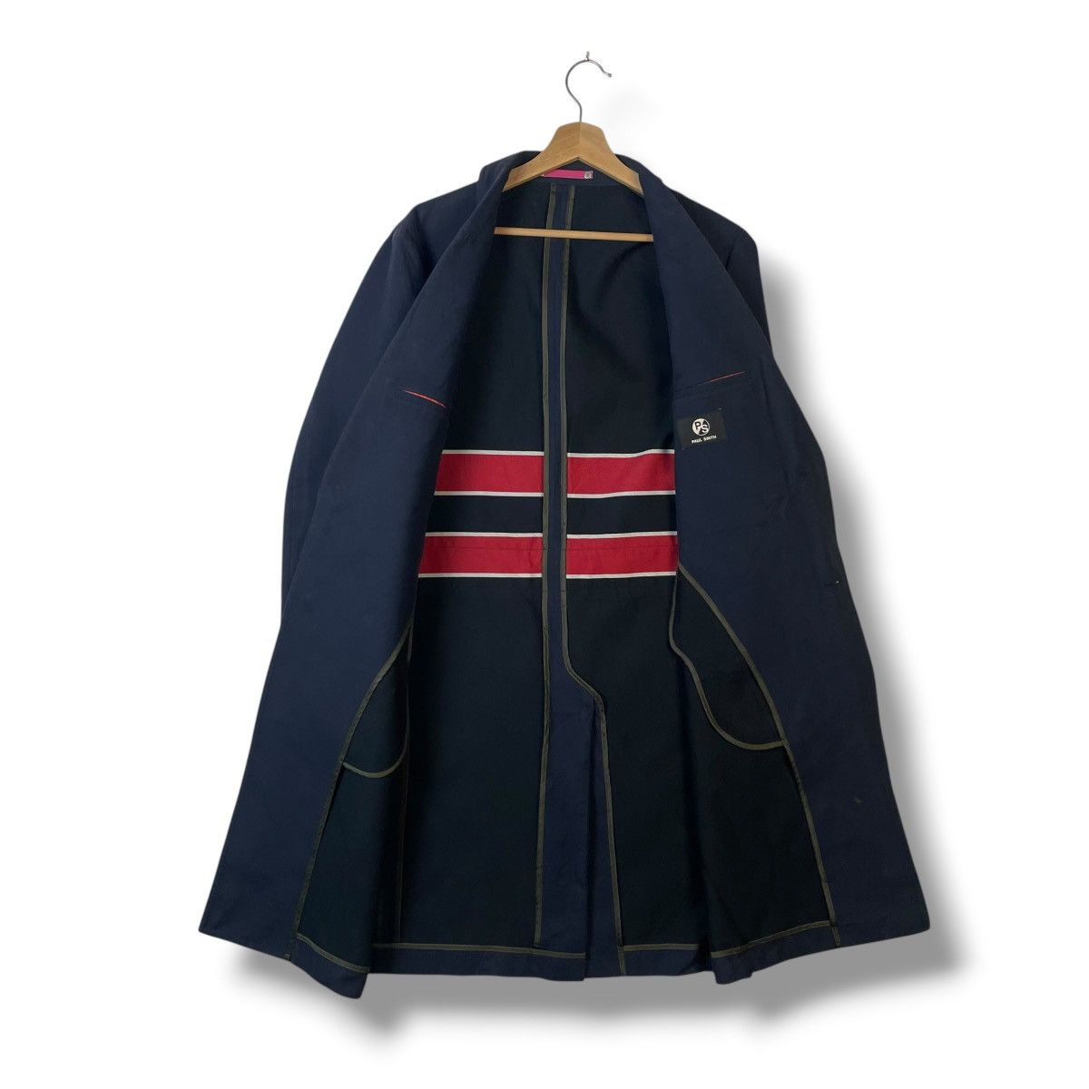 Paul Smith PAUL SMITH COTTON BLEND LONG COAT JACKET Size US L / EU 52-54 / 3 - 12 Thumbnail