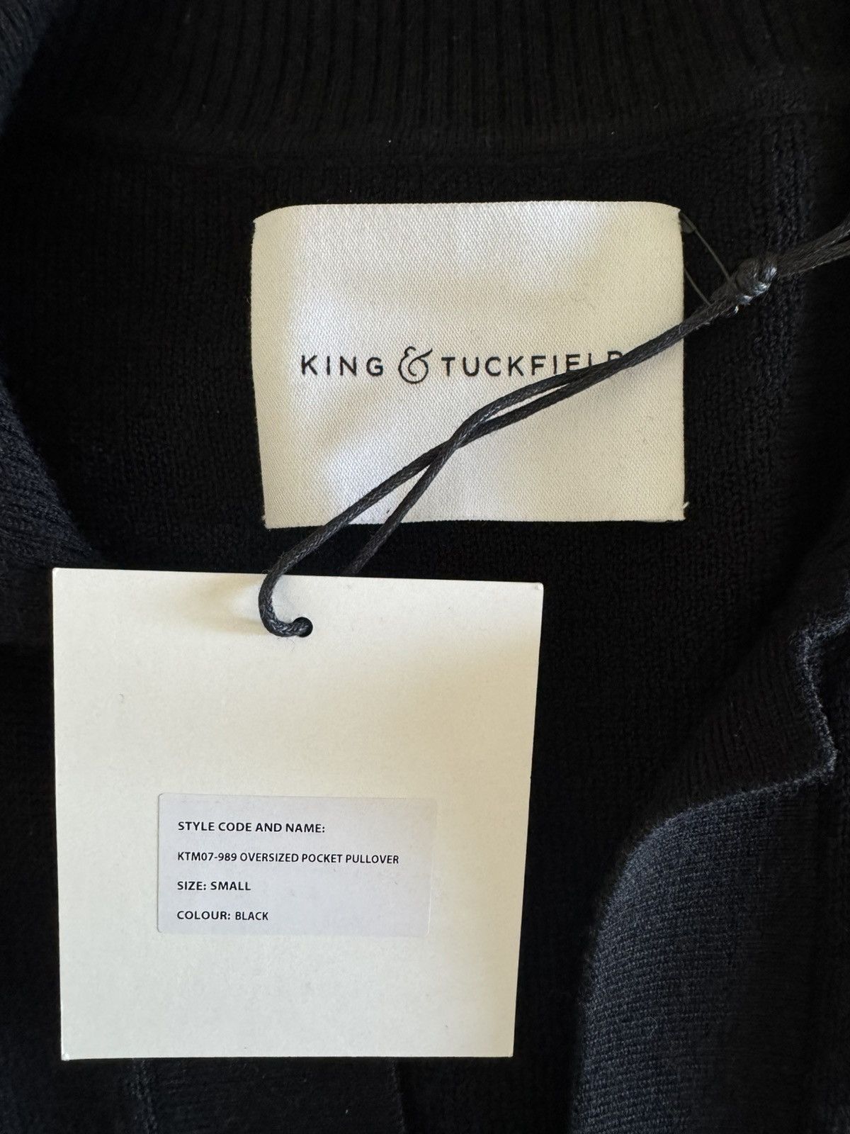 King & Tuckfield Oversized Pocket Pullover Size US S / EU 44-46 / 1 - 4 Thumbnail