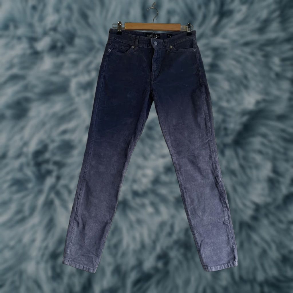 Lucky Brand Lucky Brand Pants Womens 4/27 Ava Skinny Corduroy Gray Stretch Pants Womens Regular Gray Corduroy Stretch 5-Pocket Mens? Size 27" / US 4 / IT 40 - 1 Thumbnail