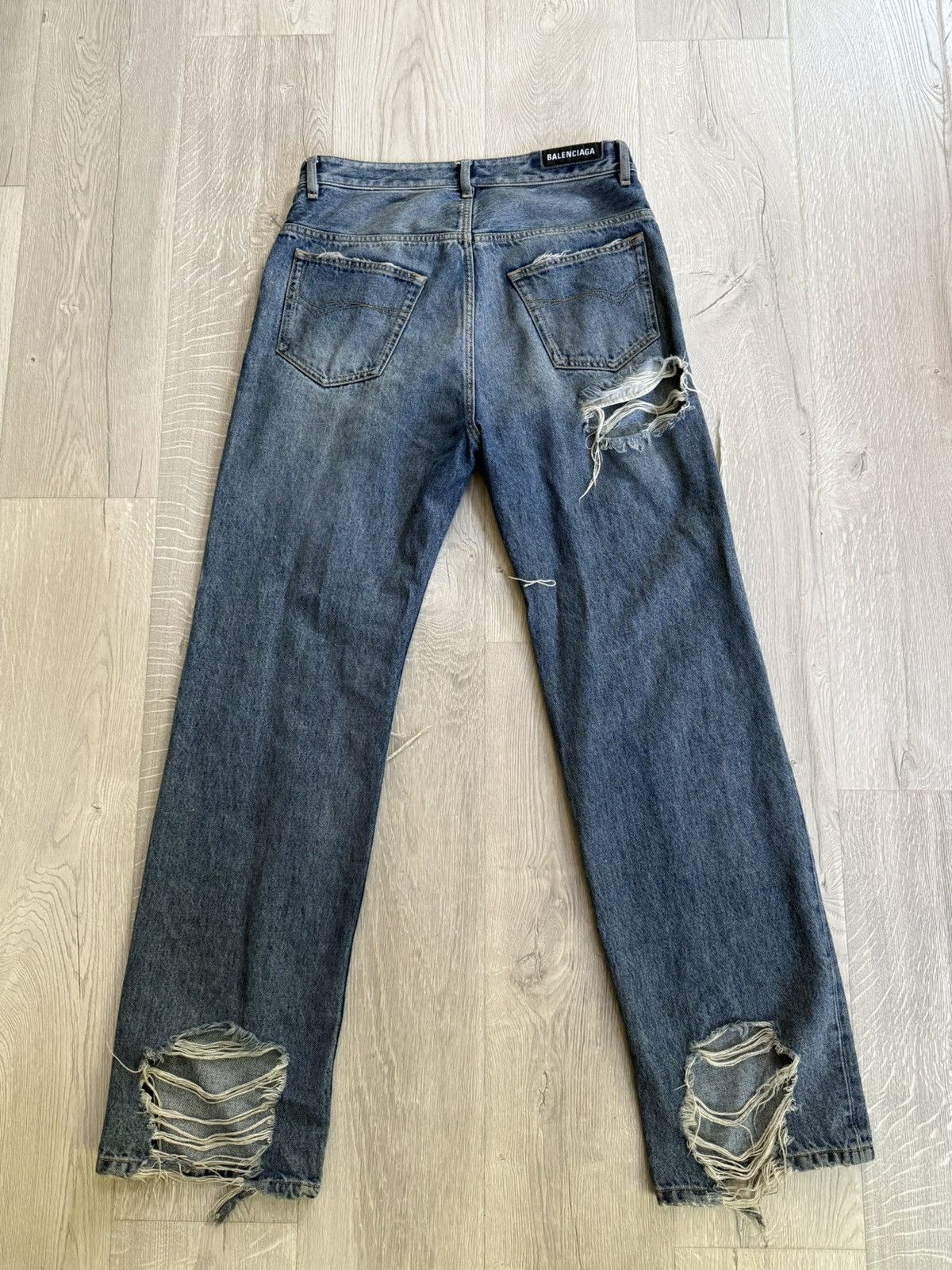 Balenciaga Balenciaga Medium fit denim Size US 30 / EU 46 - 4 Thumbnail
